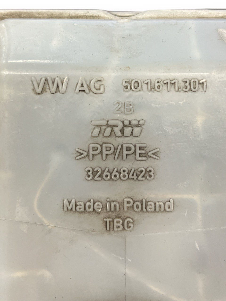 Pompa Freno + Vaschetta Audi A3 8V 1.6 Diesel (2012 al 2019) cod: 5Q1611301 - F&P CRASH SRLS - Ricambi Usati