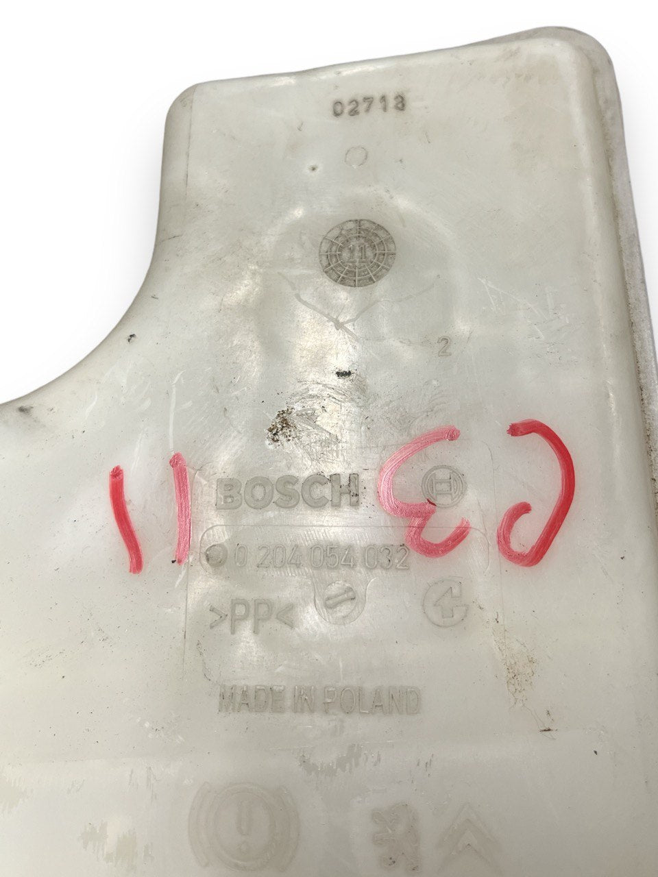 Pompa Freno + Vaschetta Citroen C3 1.4 Benzina (2009 al 2016) cod: 0204054032 - F&P CRASH SRLS - Ricambi Usati