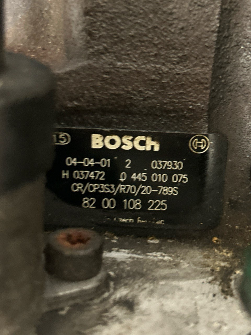 Injection Pump / Diesel (BOSCH) Renault Scenic II / Renault Scenic / Renault Megane II 1.9 DCI / TDCI (2003 > 2009) code.0445010075 - F&P CRASH SRLS - Used Parts