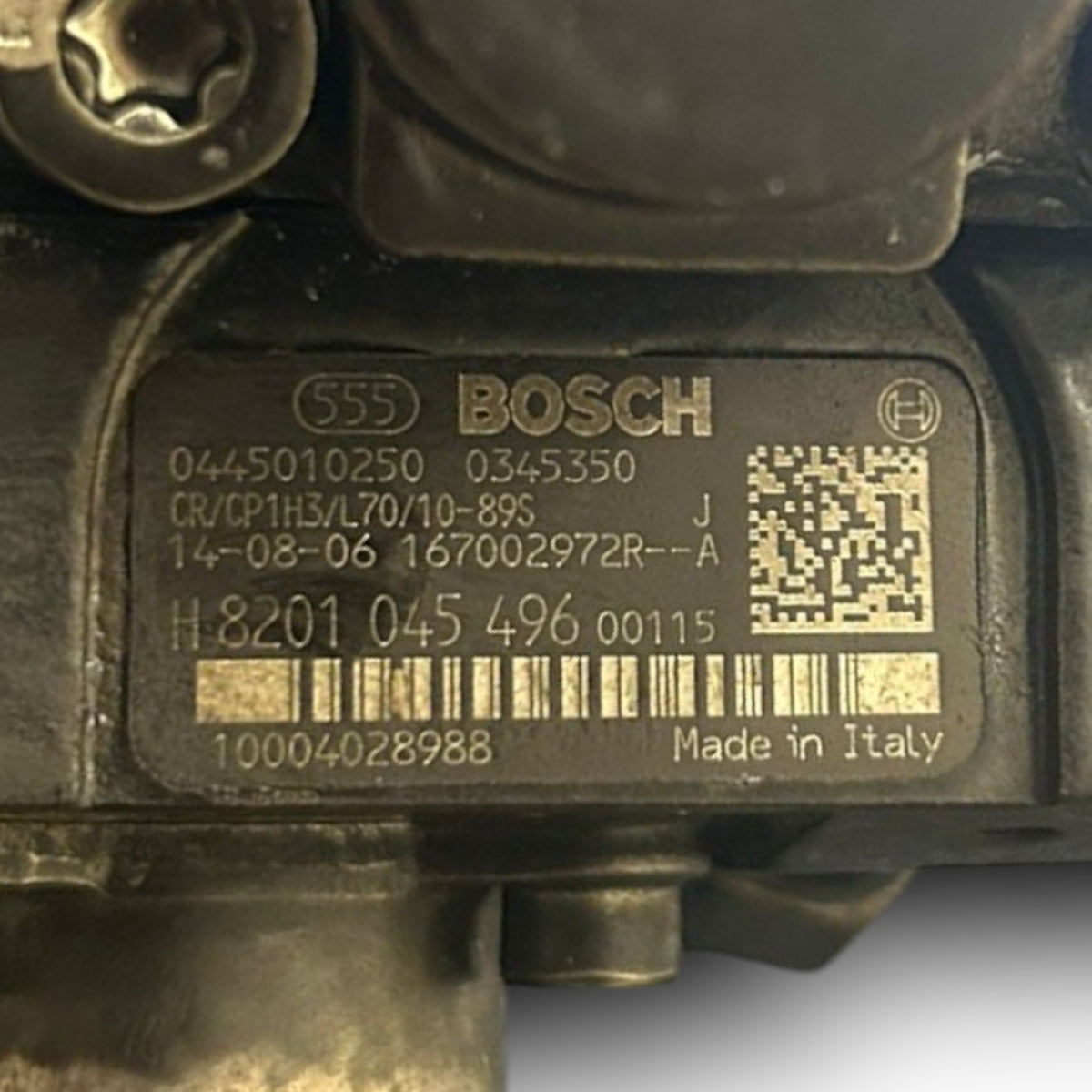 Injection Pump / Diesel Nissan Qashqai (J11) code.167002972R 1.6 Diesel (2014 > 2021) - F&P CRASH SRLS - Used Parts
