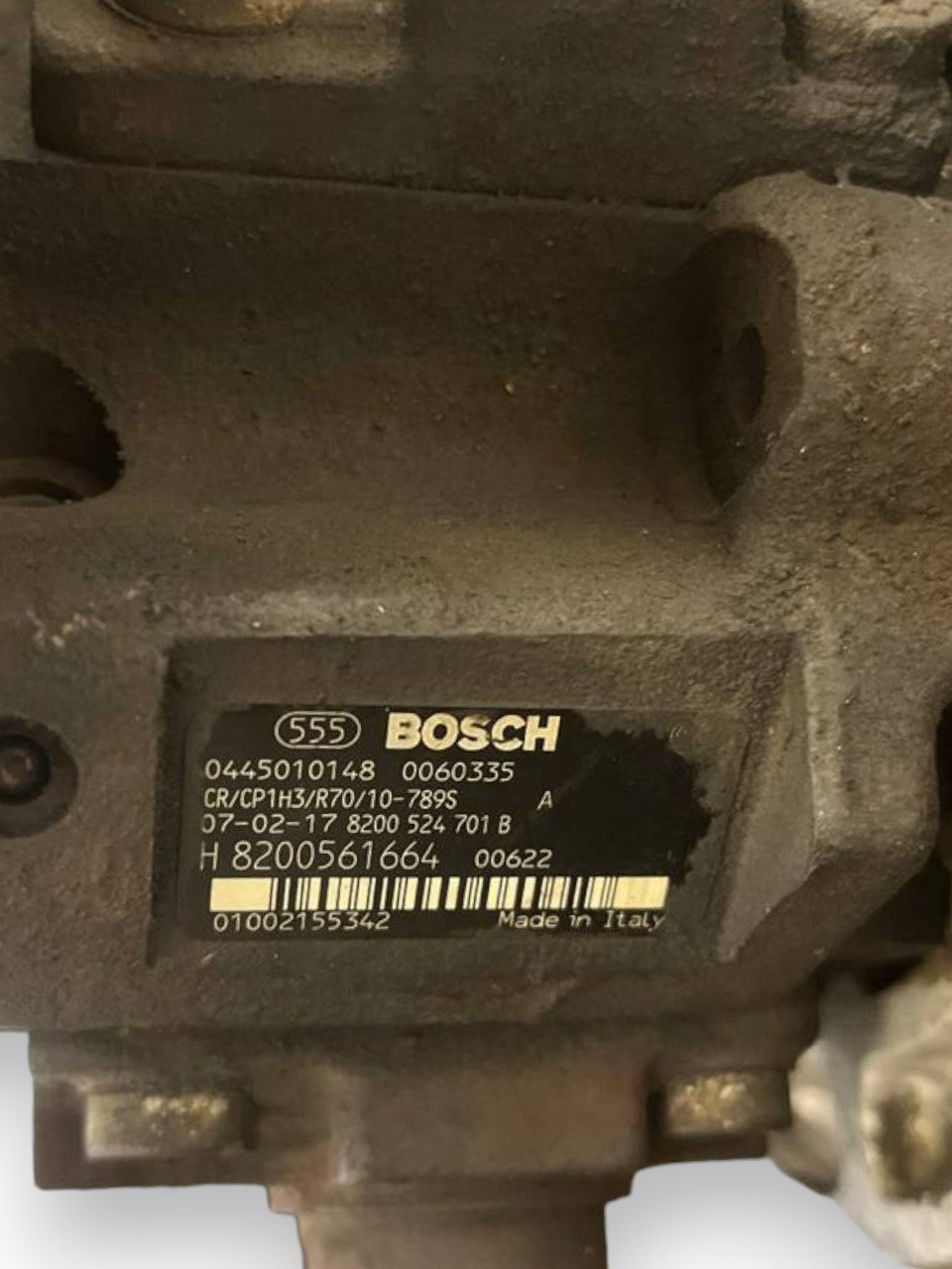 Pompa Iniezione / Gasolio Renault Scenic / Renault Megane / Suzuki Grand Vitara / Iveco Daily 1.9 Diesel (2003 al 2009) cod: 0445010148 / H8200561664 - F&P CRASH SRLS - Ricambi Usati