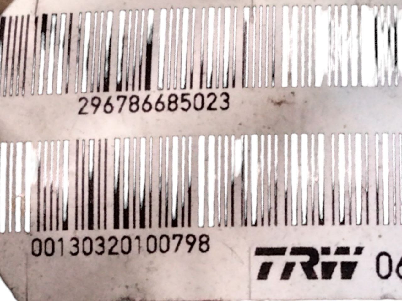 Pompa Servo Freno Bmw Serie 7 F01 - F02 3.0 benzina (2008 - 2015) cod.296786685023 - F&P CRASH SRLS - Ricambi Usati