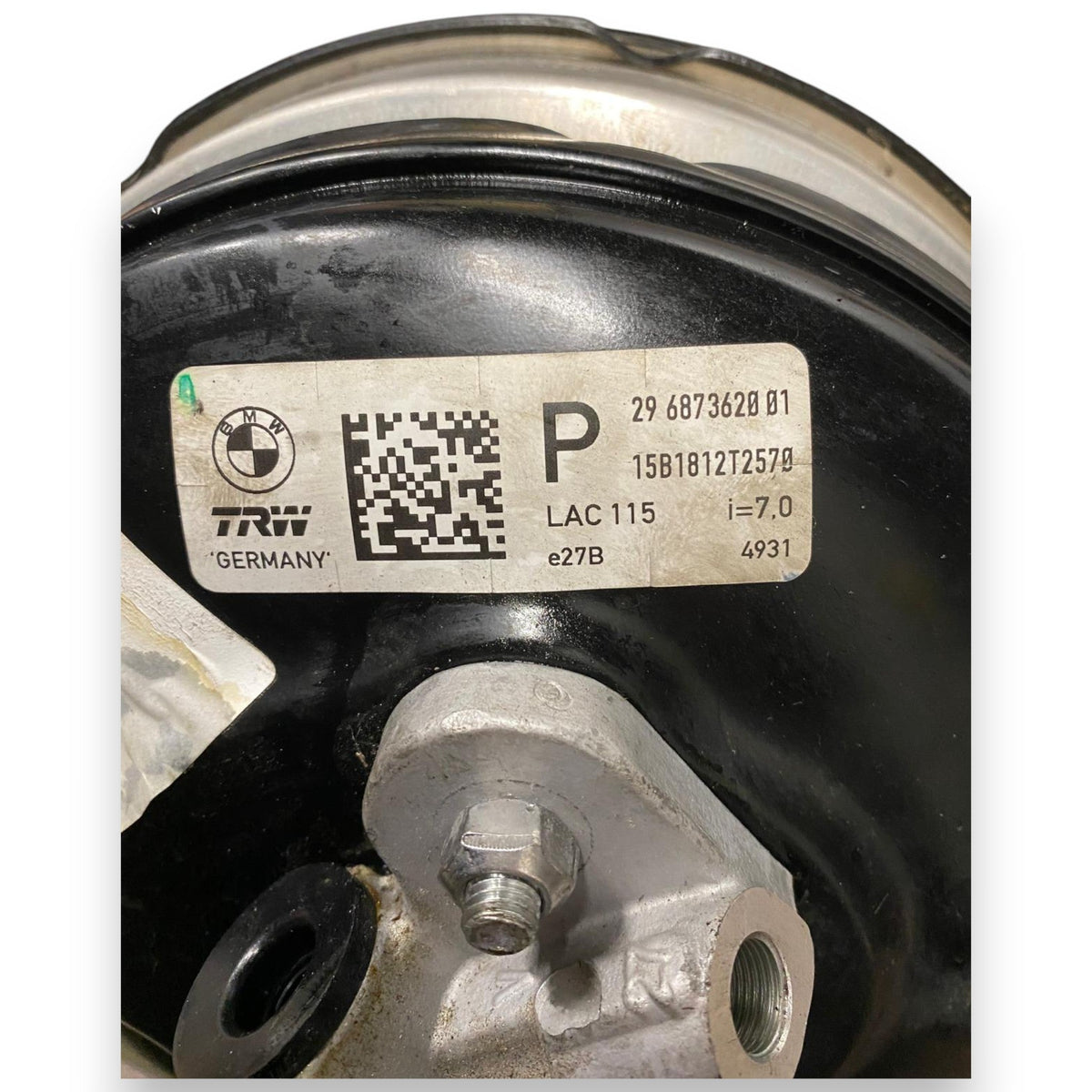 Pompa servofreno Bmw Serie 6 Gran Coupè F06 3.0 Benzina (2012 - 2018) Cod: LAC115 - F&P CRASH SRLS - Ricambi Usati