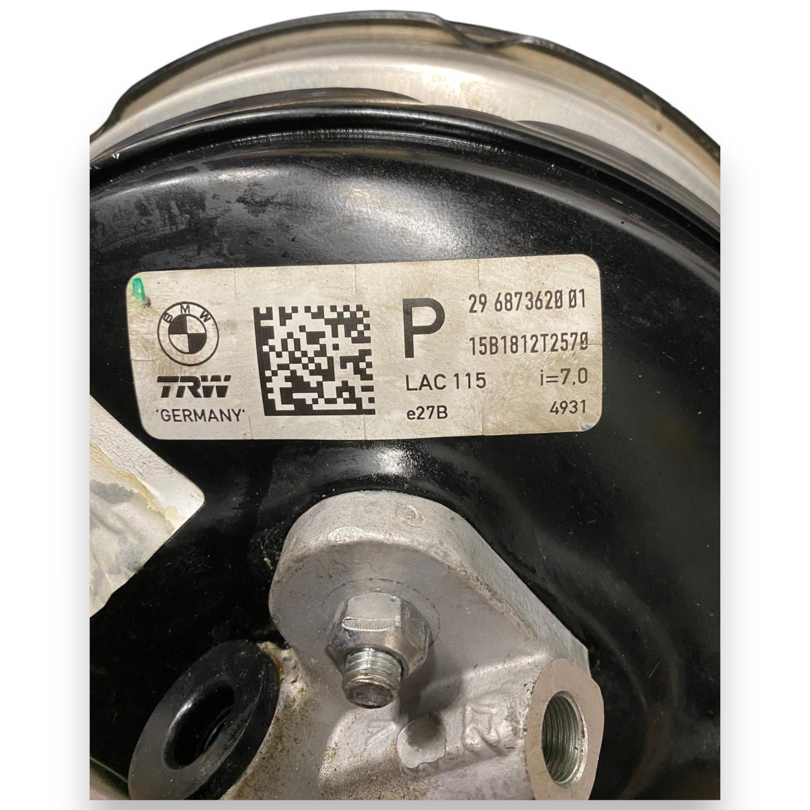 Pompa servofreno Bmw Serie 6 Gran Coupè F06 3.0 Benzina (2012 - 2018) Cod: LAC115 - F&P CRASH SRLS - Ricambi Usati