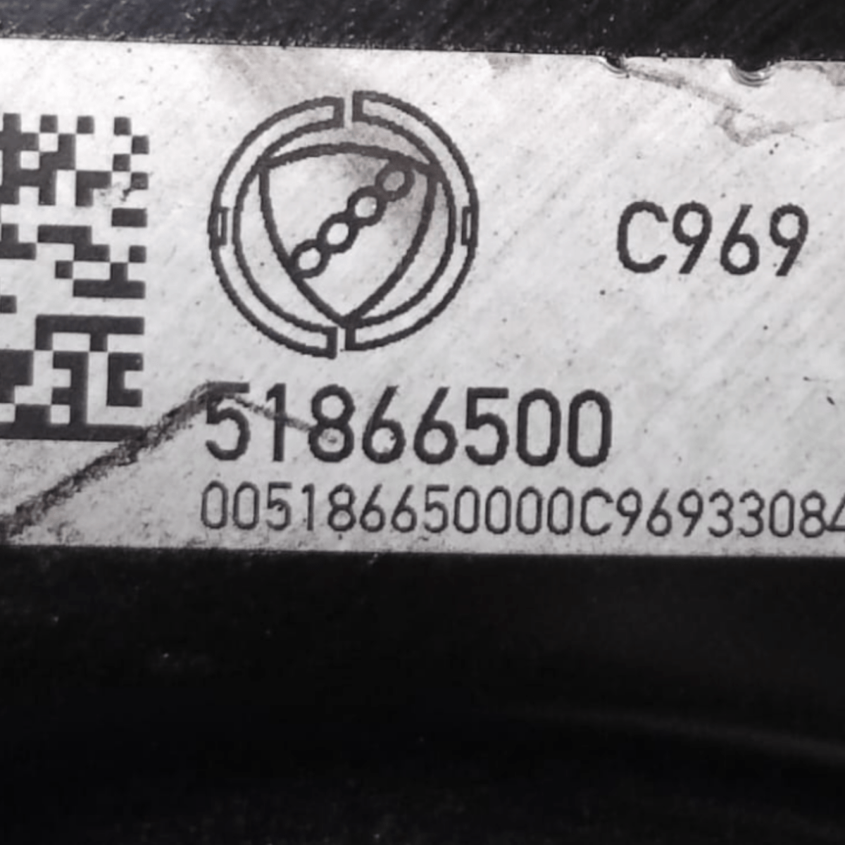 Pompa servofreno fiat 500 1.2 benzina cod: 51866500 (2007 - 2015) - F&P CRASH SRLS - Ricambi Usati