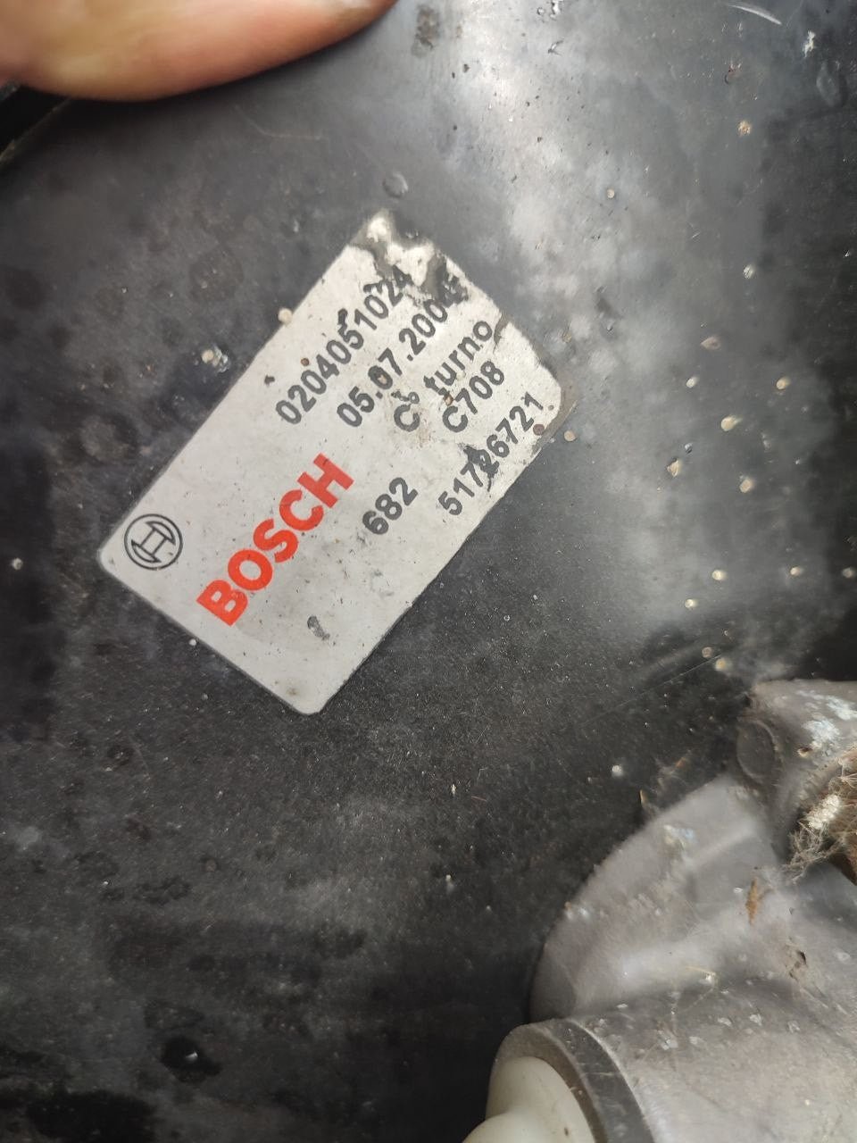 Pompa servofreno Fiat Multipla II cod 51726721 - F&P CRASH SRLS - Ricambi Usati