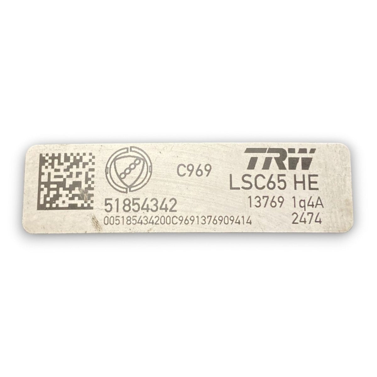 Pompa servofreno fiat panda 312 cod . 51854342 1.2 benzina (2012 >) - F&P CRASH SRL - Ricambi Usati