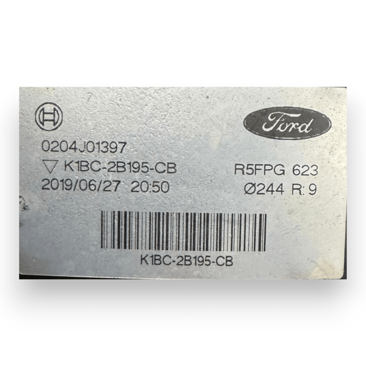 Pompa servofreno Ford Fiesta VII 1.0 benzina cod.K1BC - 2B195 - CB (2017 - 2023) - F&P CRASH SRL - Ricambi Usati