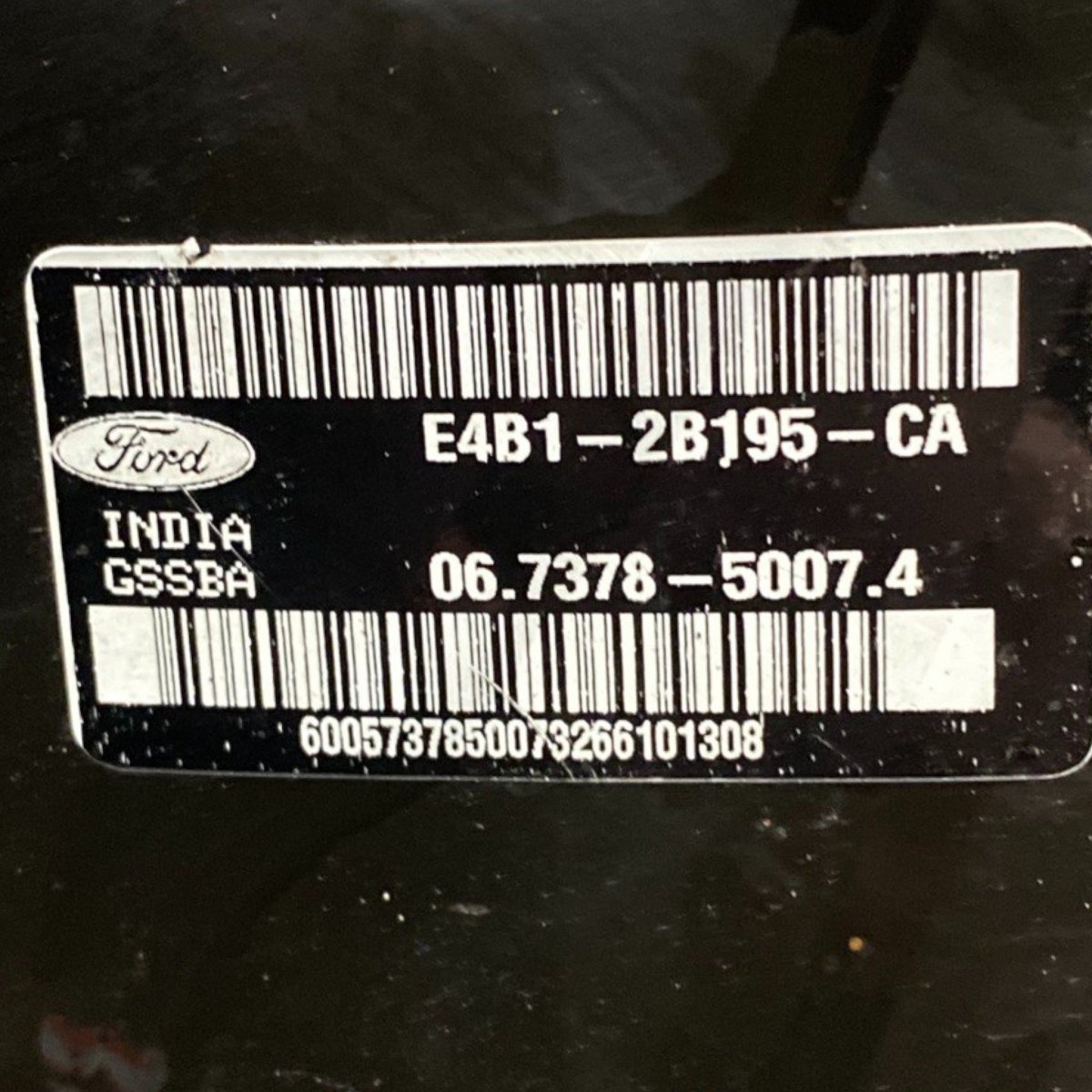 Pompa servofreno ford ka+ 1.2 benzina (2016 - 2019) Cod: e4b1 - 2b195 - ca - F&P CRASH SRLS - Ricambi Usati