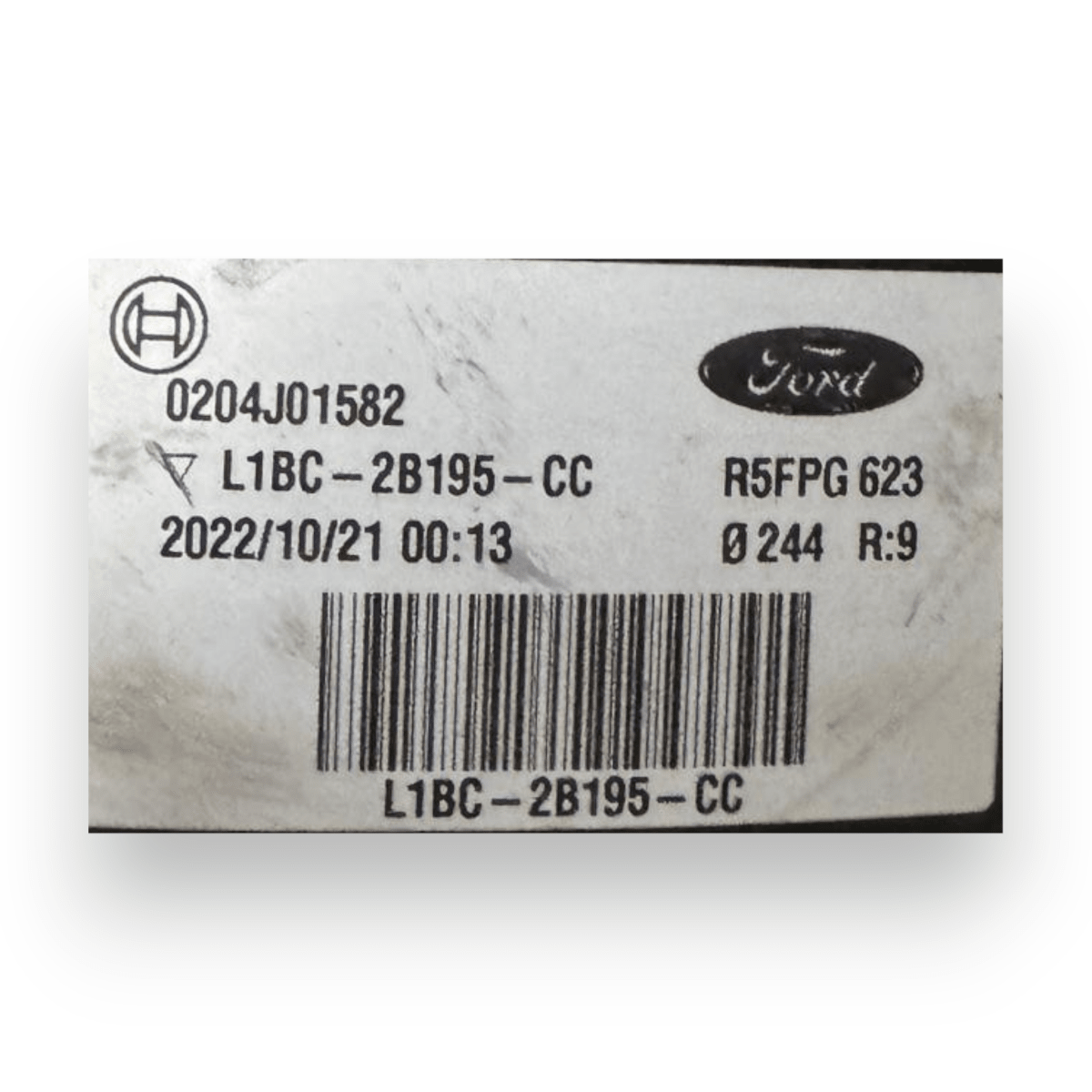Pompa servofreno Ford Puma 1.0 benzina - hybrid cod.L1BC - 2B195 - CC (2019 - ) - F&P CRASH SRL - Ricambi Usati