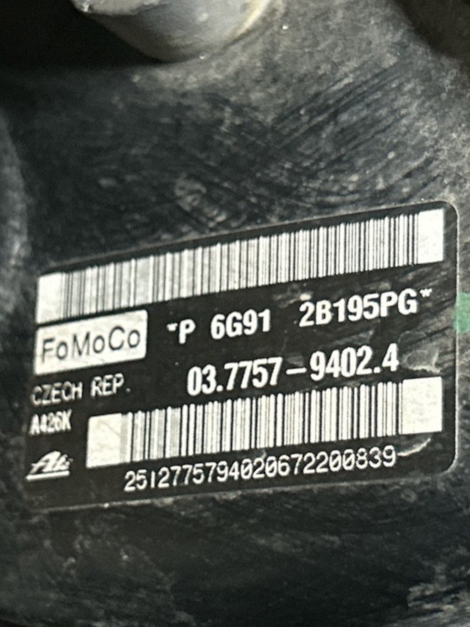 Pompa ServoFreno Ford S - Max 2.0 Diesel (2006 > 2015) cod.037757 - 94024 - F&P CRASH SRLS - Ricambi Usati