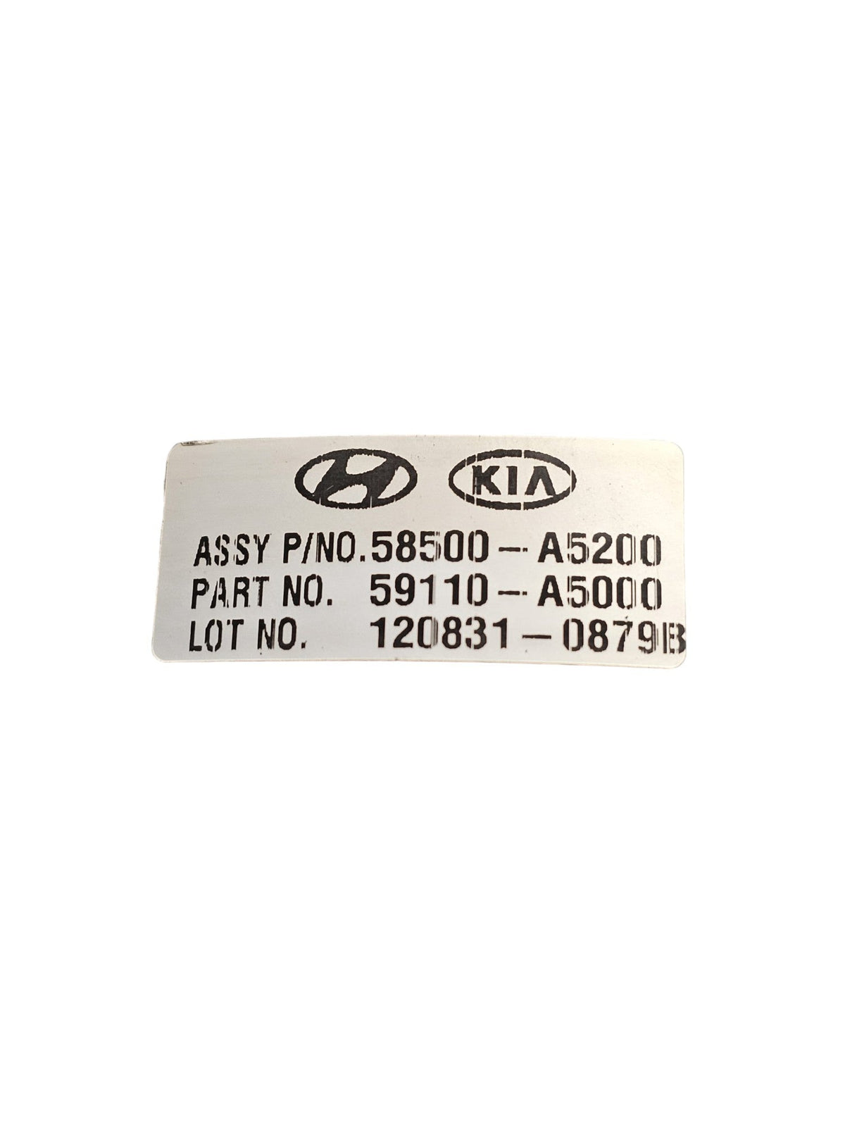 Pompa Servofreno Hyundai i30 GD 1.6 Diesel Cod:58500 - A5200 (2011 - 2016) - F&P CRASH SRLS - Ricambi Usati
