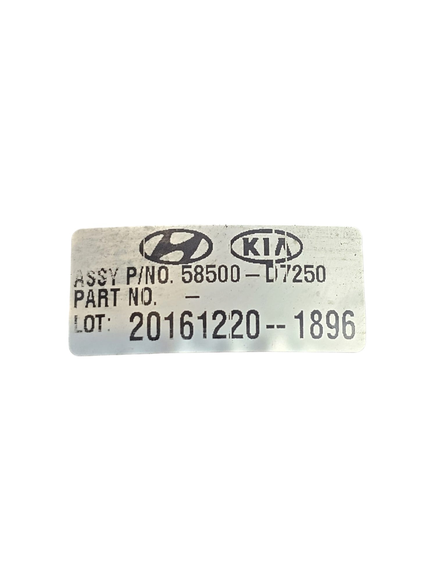 Pompa Servofreno Hyundai Tucson 1.7 Diesel Cod:58500D7250 (2015 - 2020) - F&P CRASH SRLS - Ricambi Usati