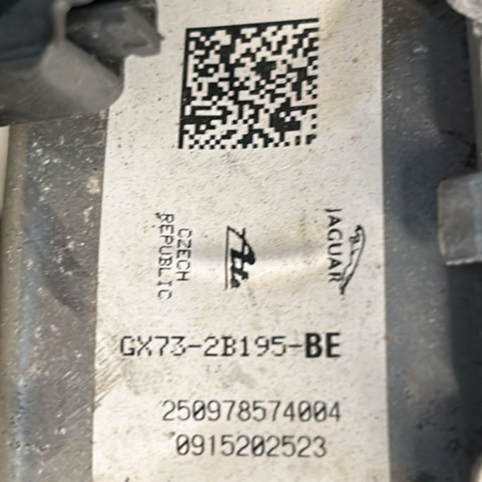 Pompa Servofreno Jaguar XE X760 2.0 Diesel cod:GX73 - 2B195 - BE (2015> 2024) - F&P CRASH SRLS - Ricambi Usati