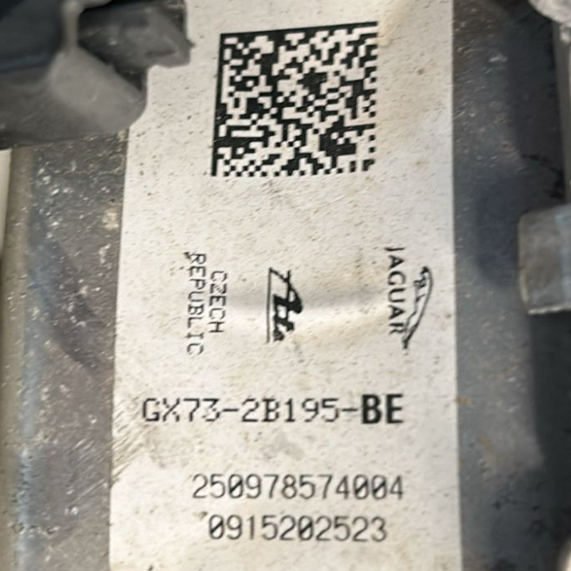 Pompa Servofreno Jaguar XE X760 2.0 Diesel cod:GX73 - 2B195 - BE (2015> 2024) - F&P CRASH SRLS - Ricambi Usati