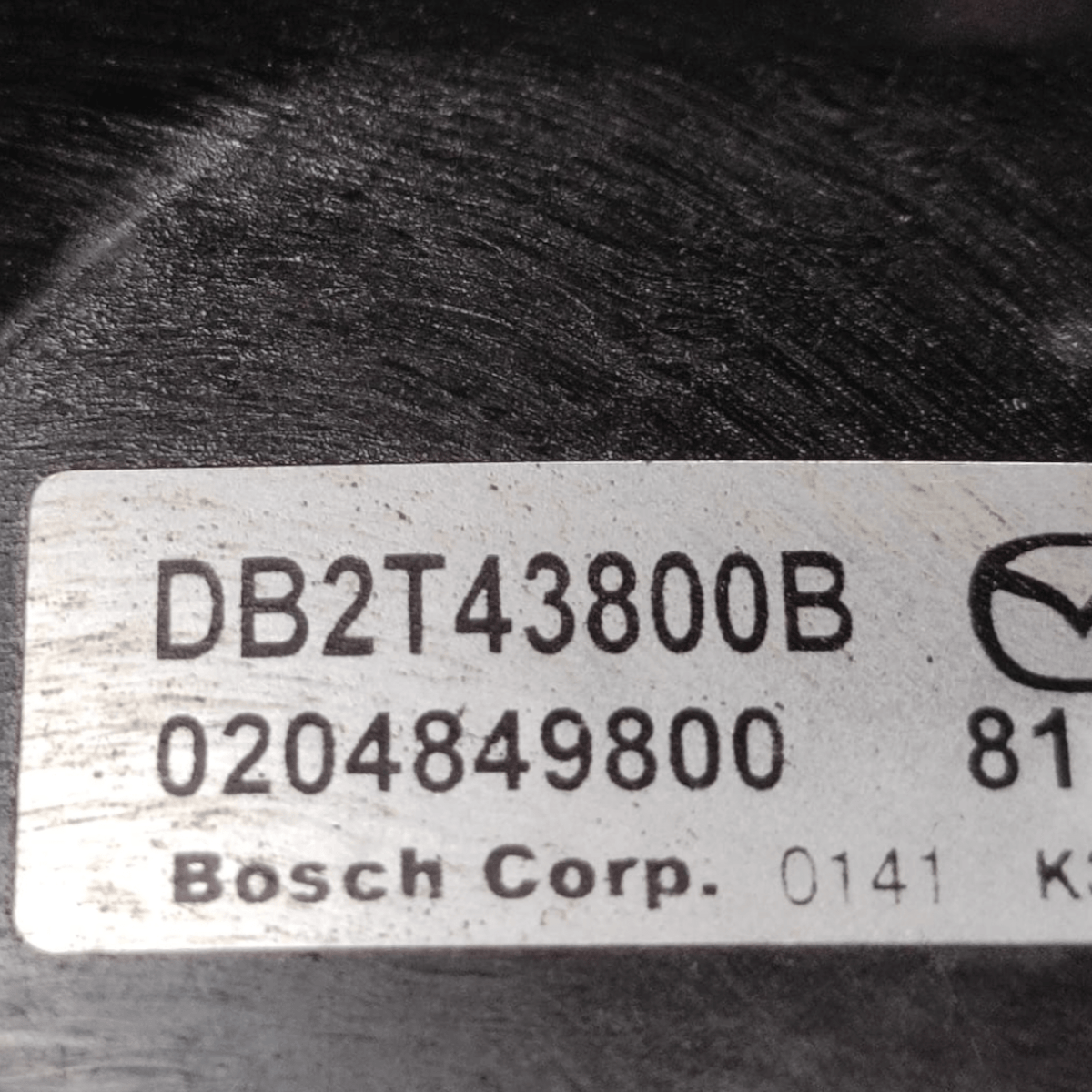 Pompa Servofreno Mazda CX - 3 1.5 Diesel COD: DB2T43800B (2015>) - F&P CRASH SRLS - Ricambi Usati