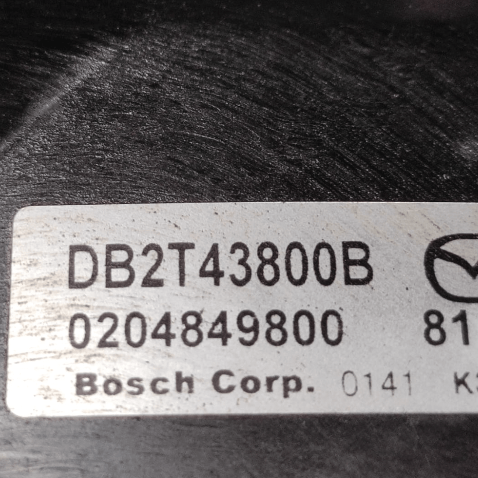 Pompa Servofreno Mazda CX - 3 1.5 Diesel COD: DB2T43800B (2015>) - F&P CRASH SRLS - Ricambi Usati