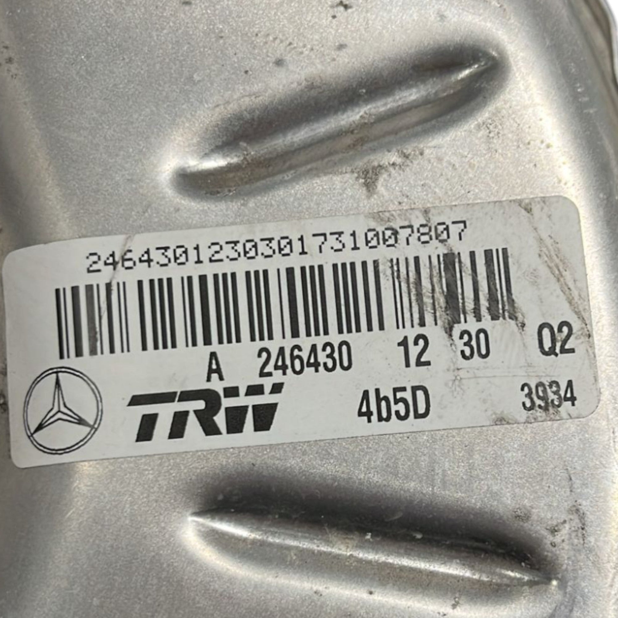 Pompa Servofreno Mercedes Benz Classe B (W246) cod:A2464301230 1.5 Diesel (2011 >2019) - F&P CRASH SRLS - Ricambi Usati