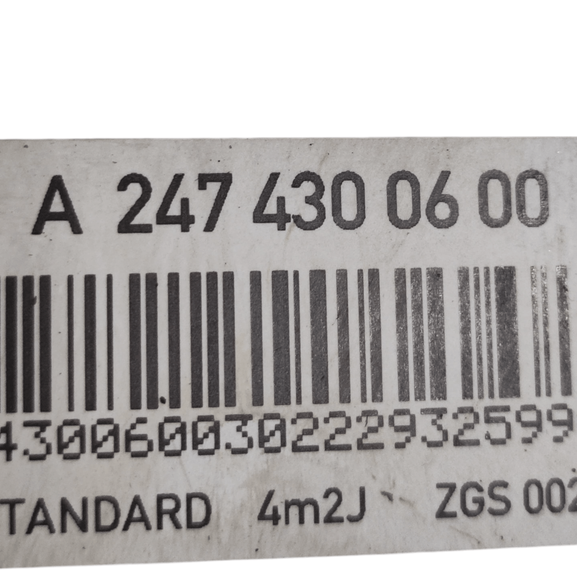 Pompa Servofreno Mercedes GLA H247 2.0 Diesel COD: A2474300600 (2020>) - F&P CRASH SRLS - Ricambi Usati