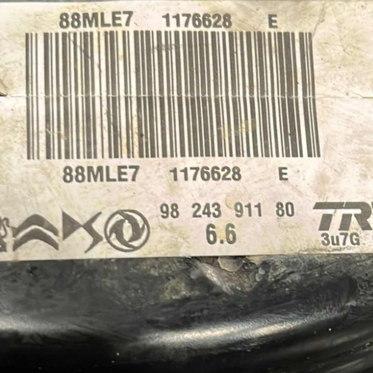 Pompa Servofreno Opel Corsa F cod:9824391180 1.2 Benzina (2019 >) - F&P CRASH SRLS - Ricambi Usati