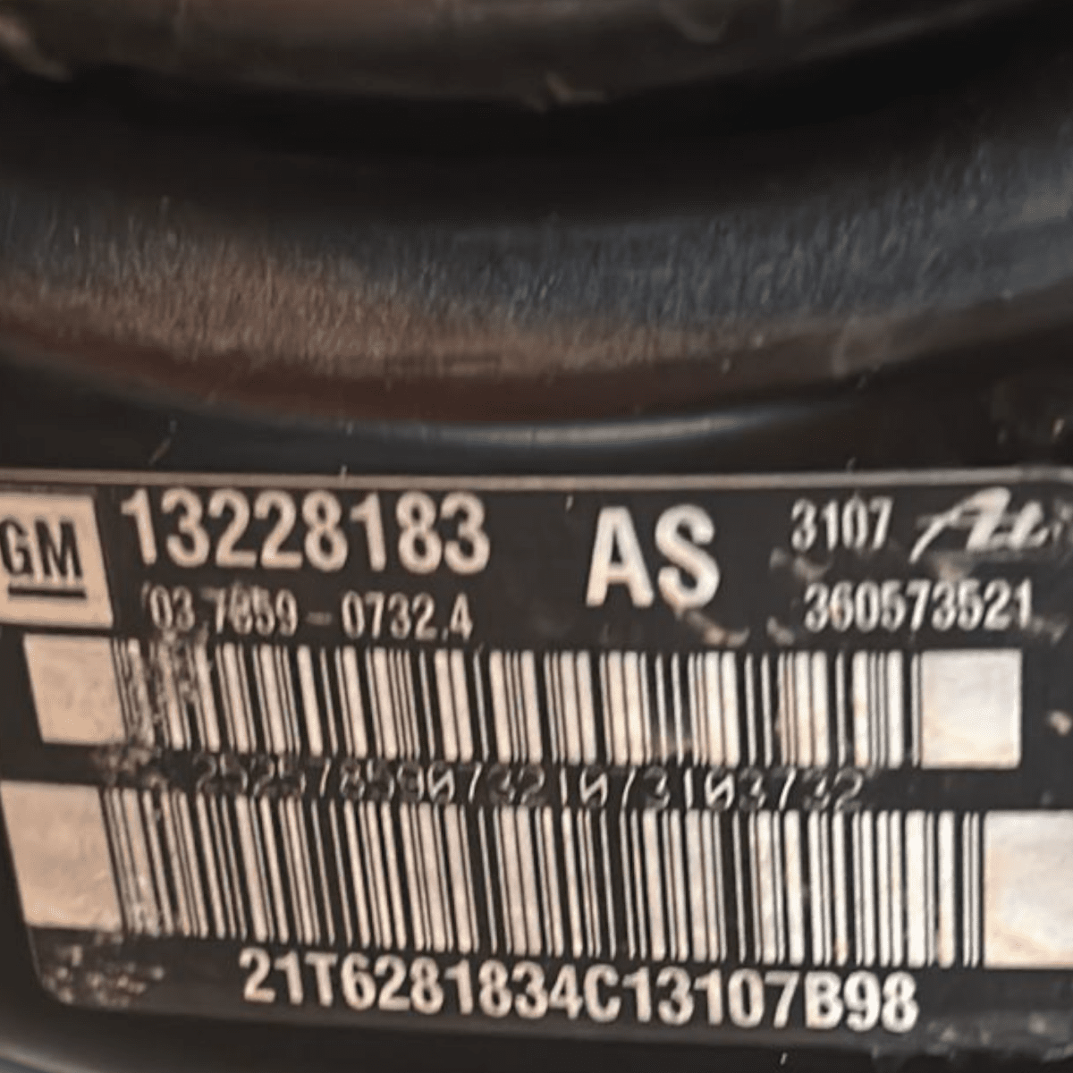 Pompa servofreno opel insignia a 2.0 diesel cod:13228183 (2008 > 2017) - F&P CRASH SRL - Ricambi Usati