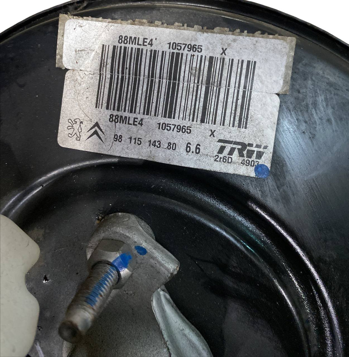 Pompa servofreno Peugeot 208 1.6 cod:9811514380 - F&P CRASH SRLS - Ricambi Usati