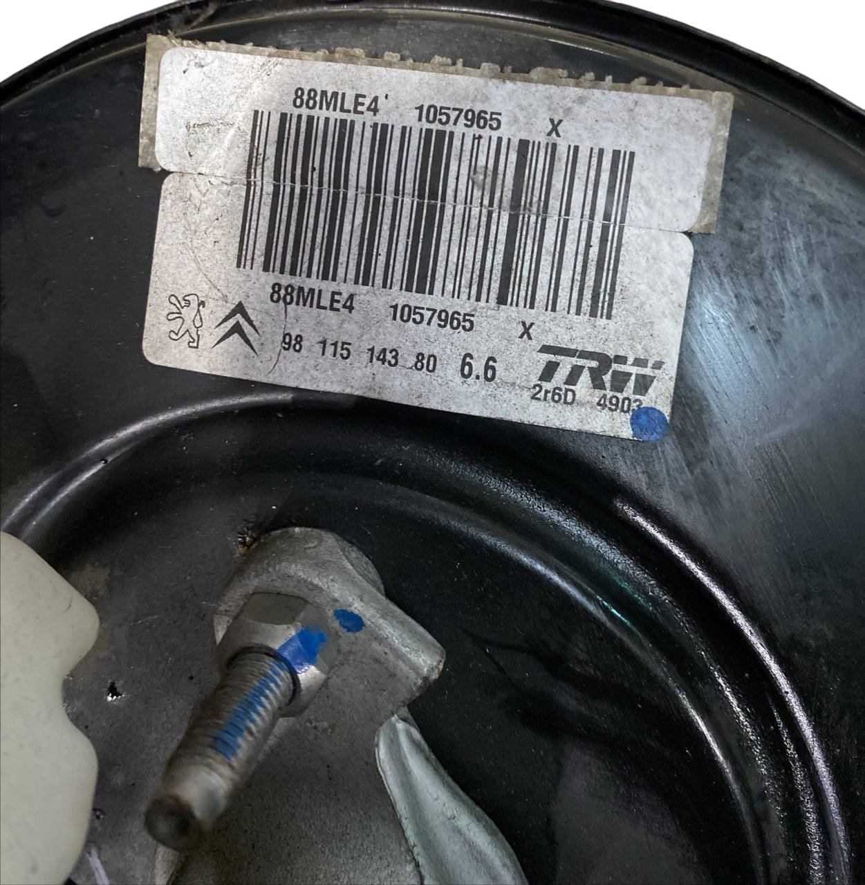 Pompa servofreno Peugeot 208 1.6 cod:9811514380 - F&P CRASH SRLS - Ricambi Usati