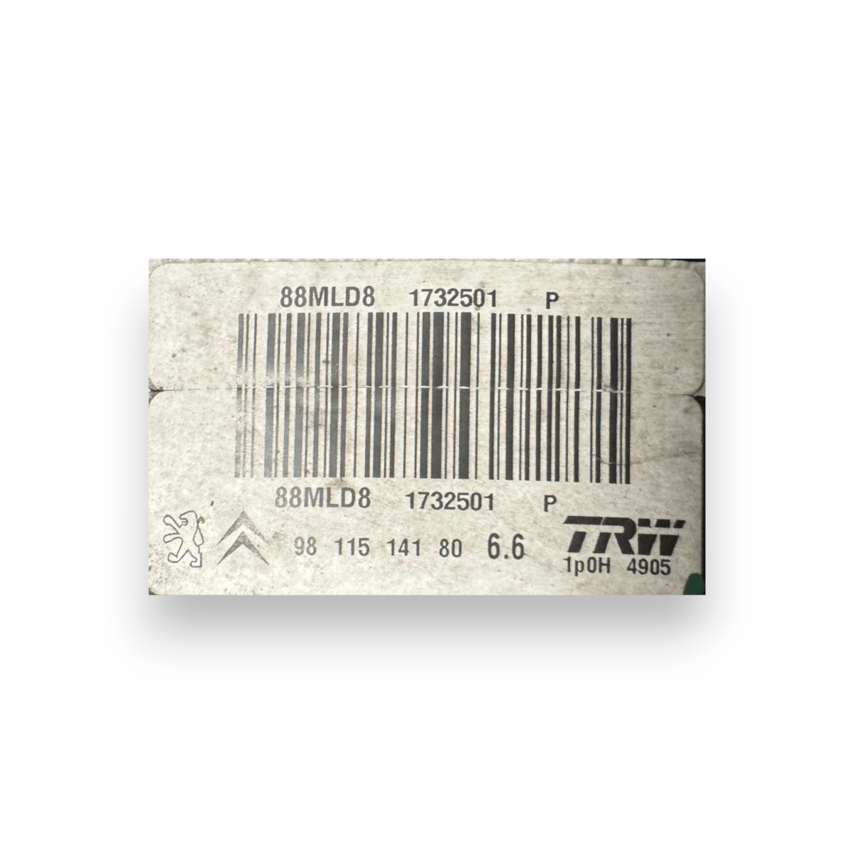 Pompa servofreno Peugeot 208 cod.9811514180 (2012 - 2019) - F&P CRASH SRL - Ricambi Usati