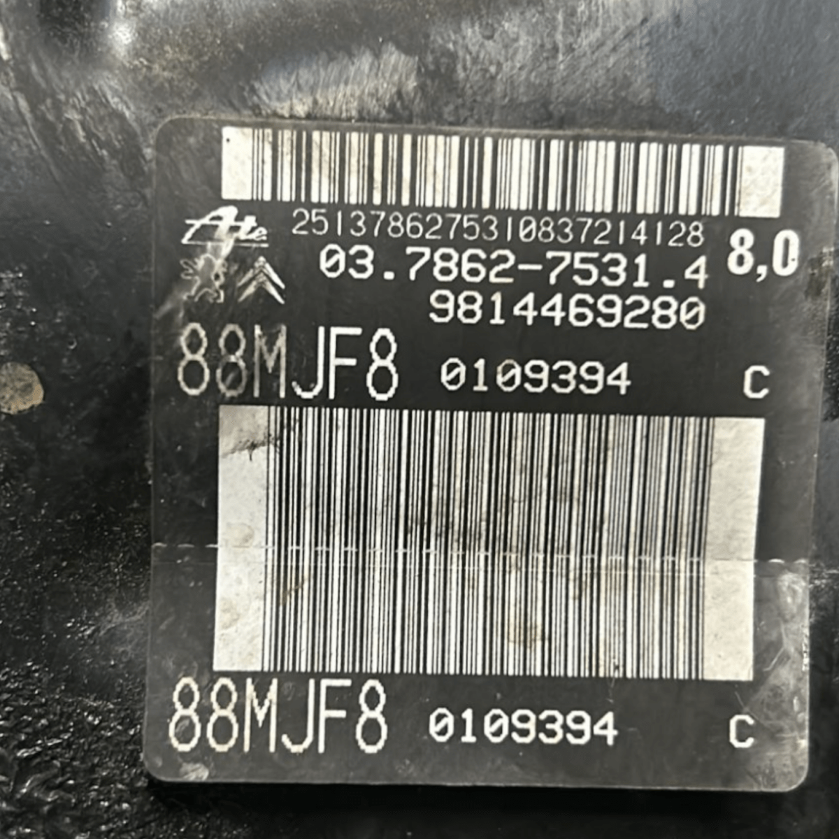 Pompa Servofreno Peugeot 308 1.6 Diesel cod:9814469280 (2013 > 2021) - F&P CRASH SRLS - Ricambi Usati
