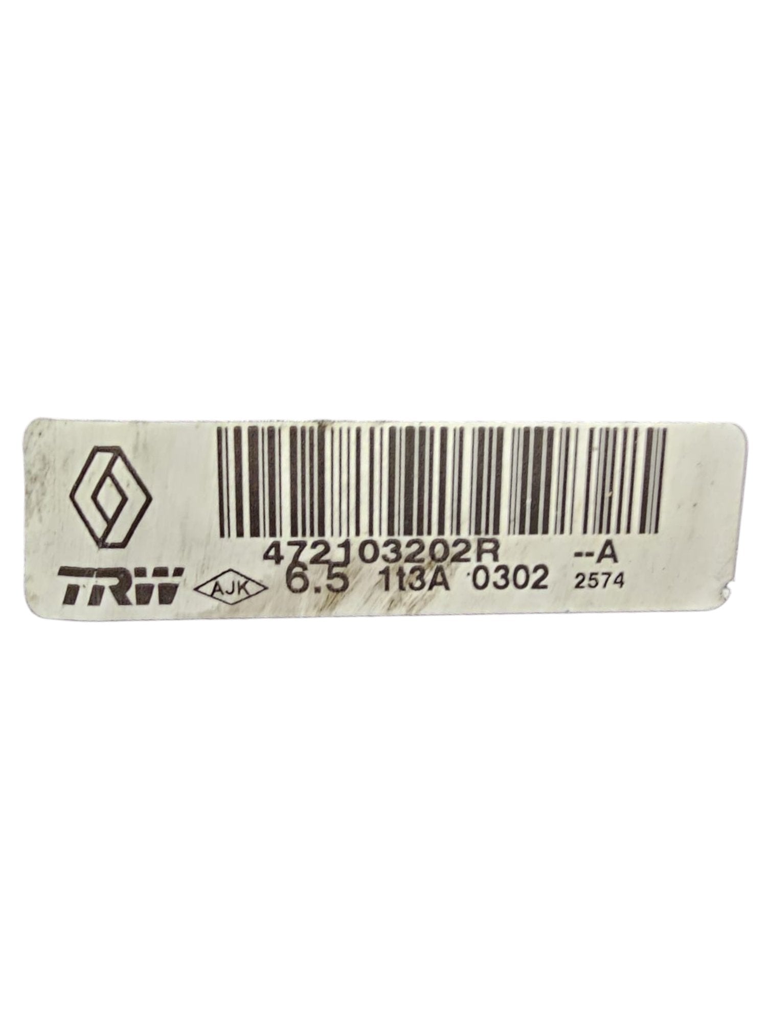 Pompa Servofreno Renault Clio IV (2012 - 2021) 1.5 Diesel Cod:472103202R - F&P CRASH SRLS - Ricambi Usati