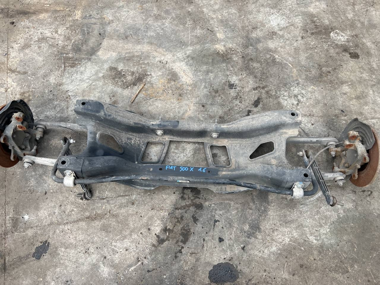 Rear axle Fiat 500x 1.6 multijet 120hp - F&P CRASH SRLS - Used Parts