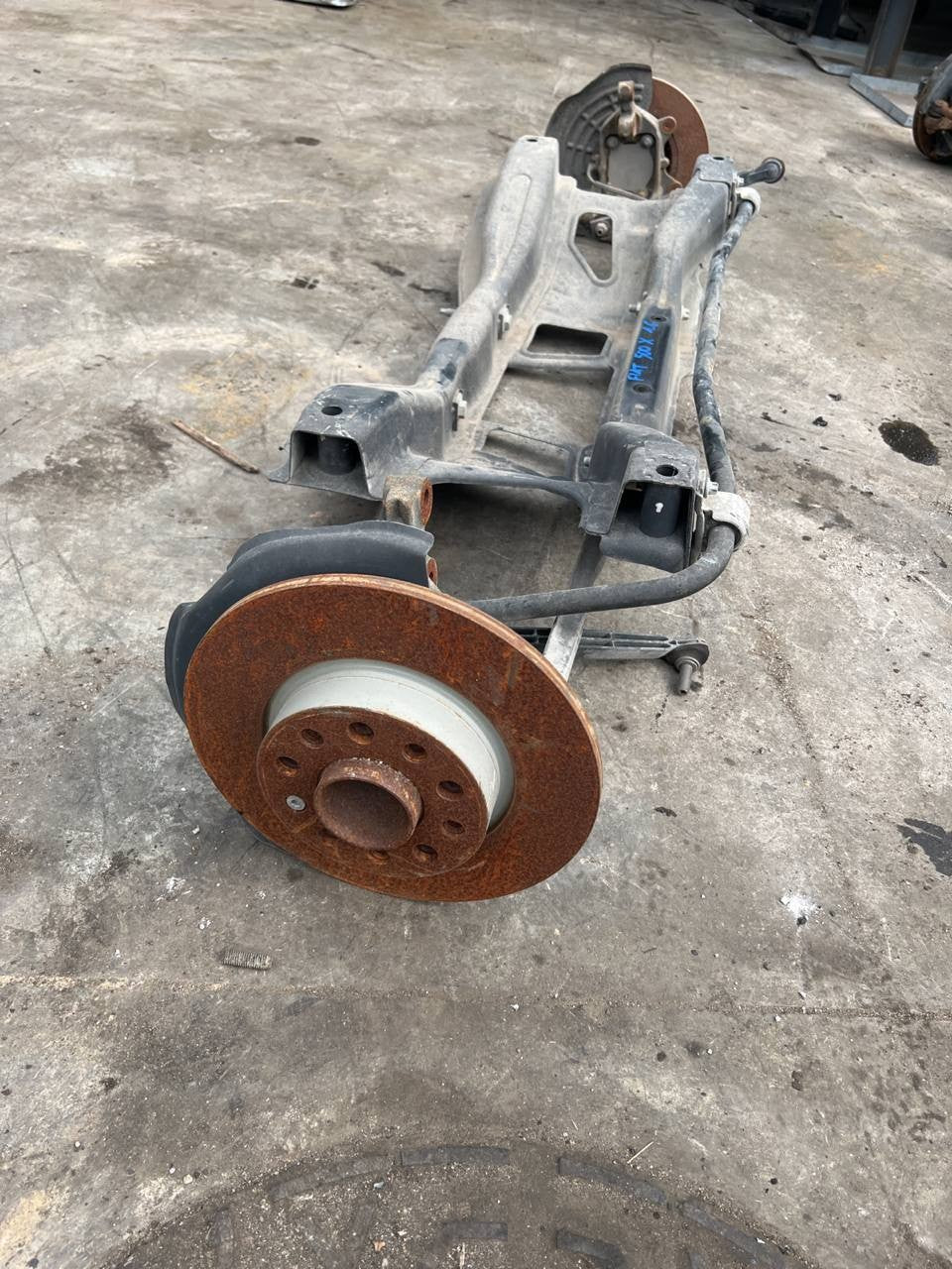 Rear axle Fiat 500x 1.6 multijet 120hp - F&P CRASH SRLS - Used Parts