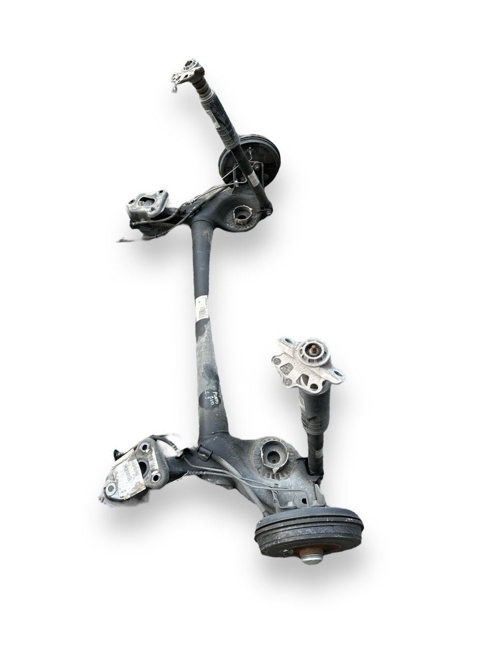 Ponte Assale Posteriore Freni a Tamburo Fiat Punto Evo / Grande punto 1.3 mjt (2013) - F&P CRASH SRLS - Ricambi Usati