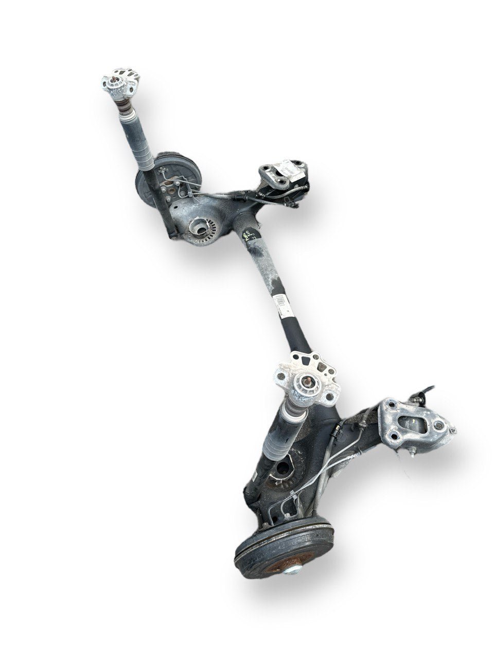 Ponte Assale Posteriore Freni a Tamburo Fiat Punto Evo / Grande punto 1.3 mjt (2013) - F&P CRASH SRLS - Ricambi Usati