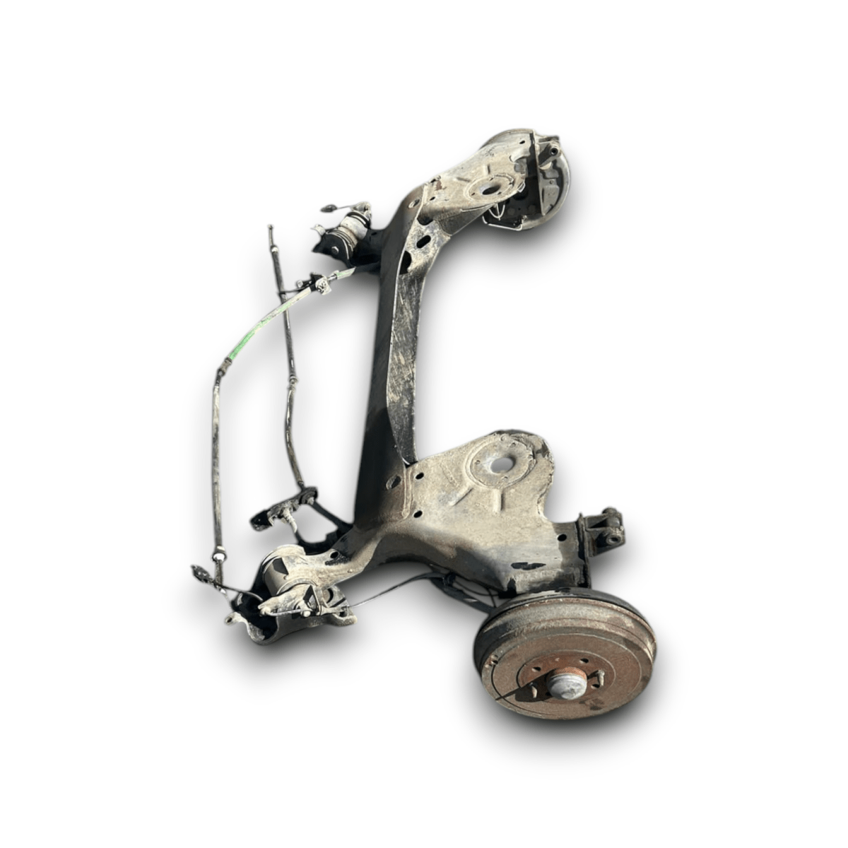 Rear axle bridge (drum) fiat fiorino 1.3 diesel (2007 >) - F&P CRASH SRLS - Used Parts