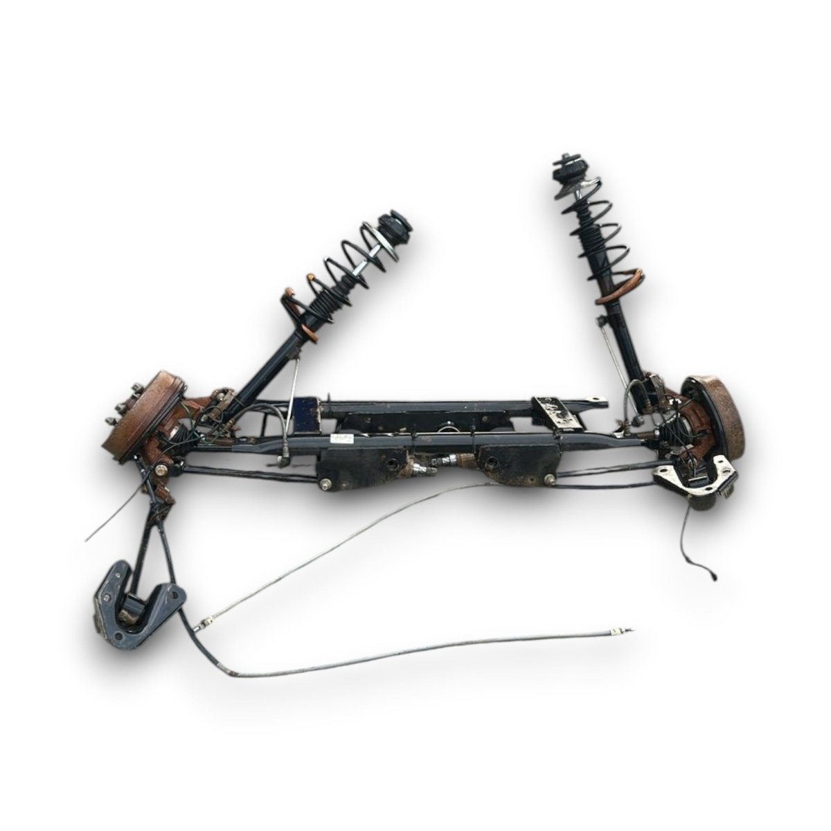 Ponte posteriore (a tamburi) Dacia Duster 1.5 diesel (4x4) (2010 > 2017) - F&P CRASH SRL - Ricambi Usati