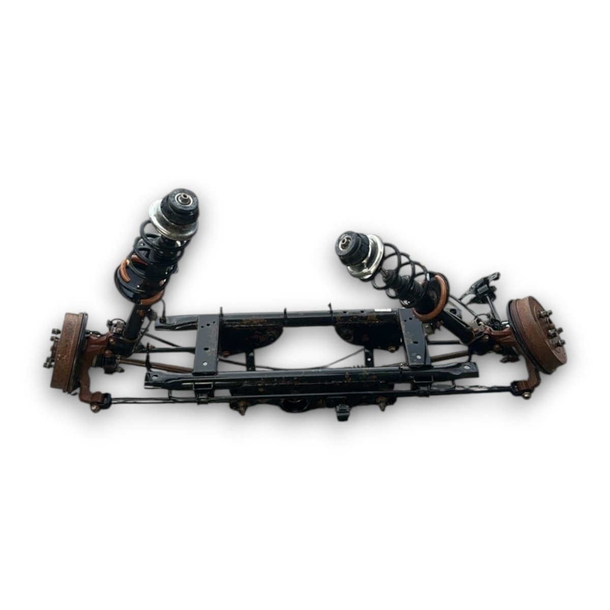 Ponte posteriore (a tamburi) Dacia Duster 1.5 diesel (4x4) (2010 > 2017) - F&amp;P CRASH SRL - Ricambi Usati