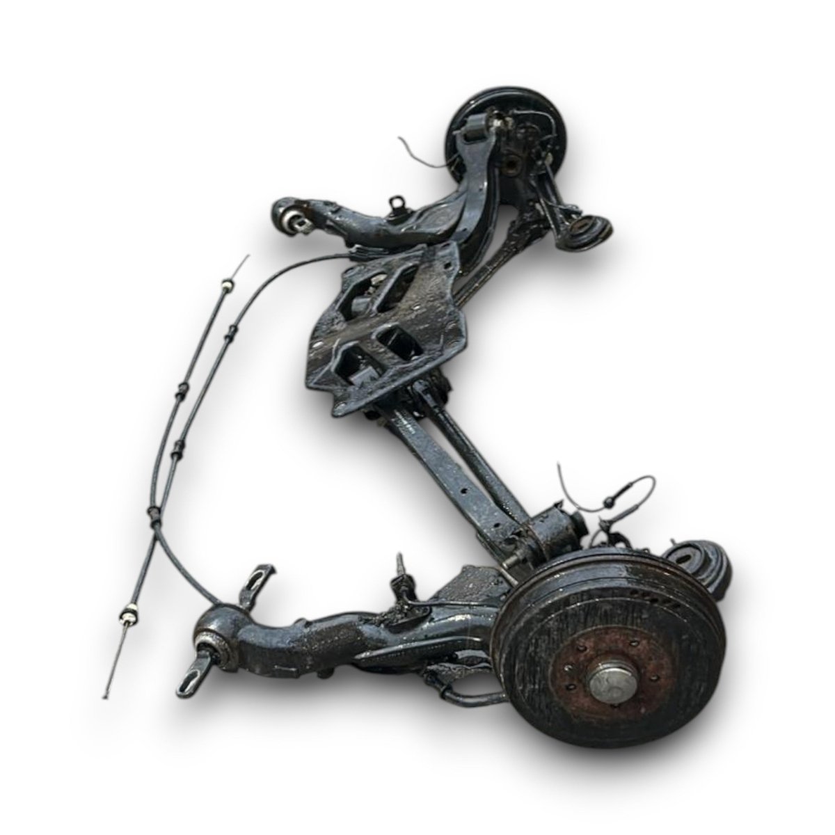 Rear axle (drum type) Fiat Doblo 1.3 diesel (2009 > 2022) - F&P CRASH SRL - Used Parts
