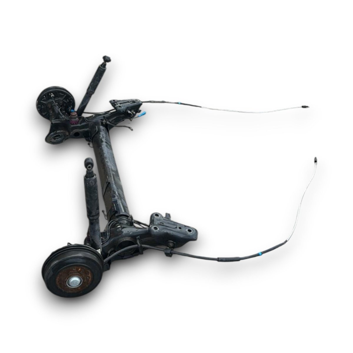 Ponte posteriore (a tamburi) Peugeot 208 1.6 diesel (2012 > 2019) - F&P CRASH SRL - Ricambi Usati