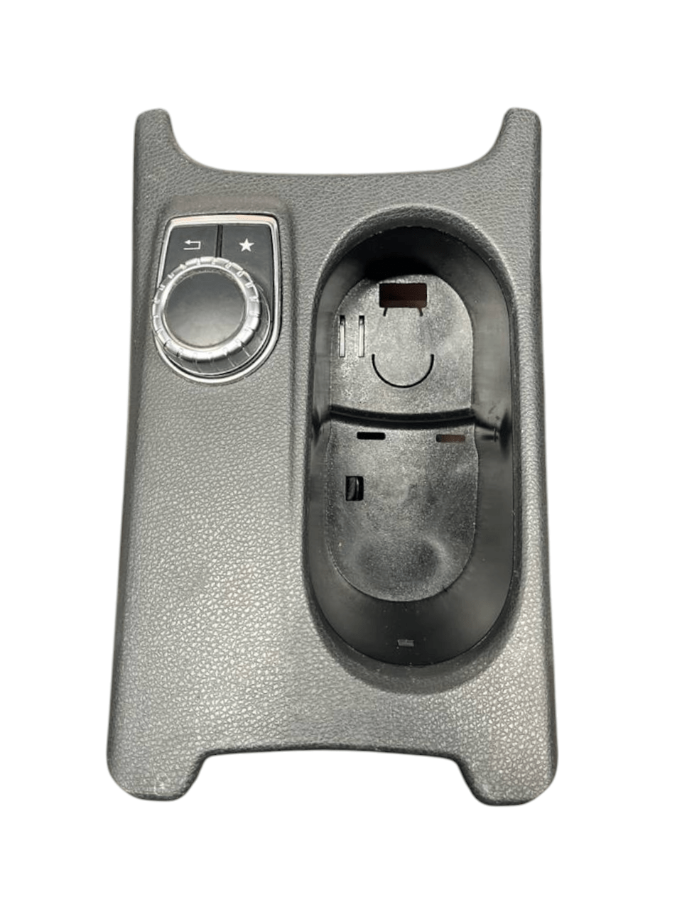 Porta Bicchieri con Joystick Mercedes - Benz CLA X117 cod.A1766801610 (2015 - 2019) / Manopola navigatore - F&P CRASH SRLS - Ricambi Usati