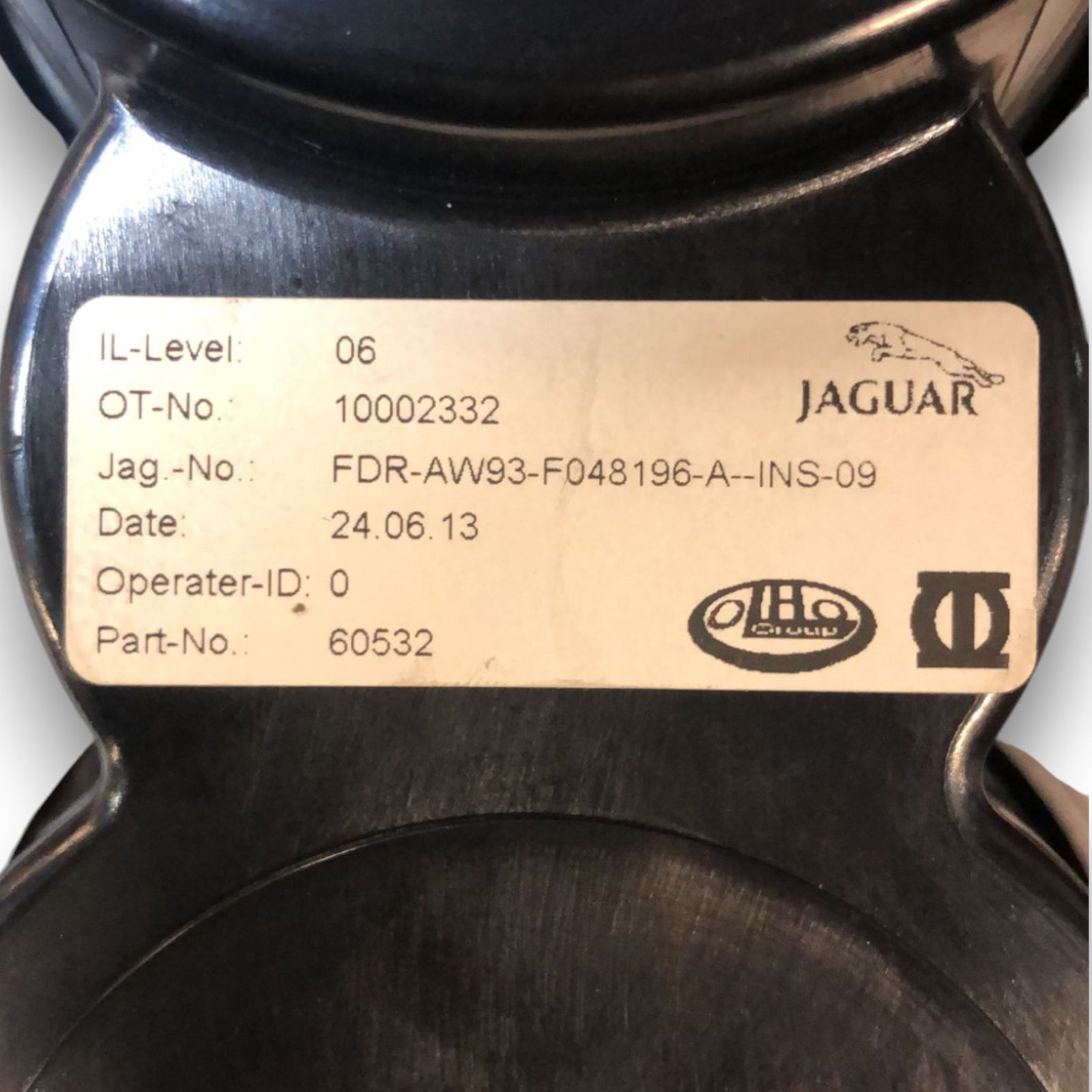 Porta Bicchieri / Porta Bevande Jaguar XJ (X351) (2009 > 2019) cod:FDR - AW93 - F048196 - A - F&P CRASH SRLS - Ricambi Usati