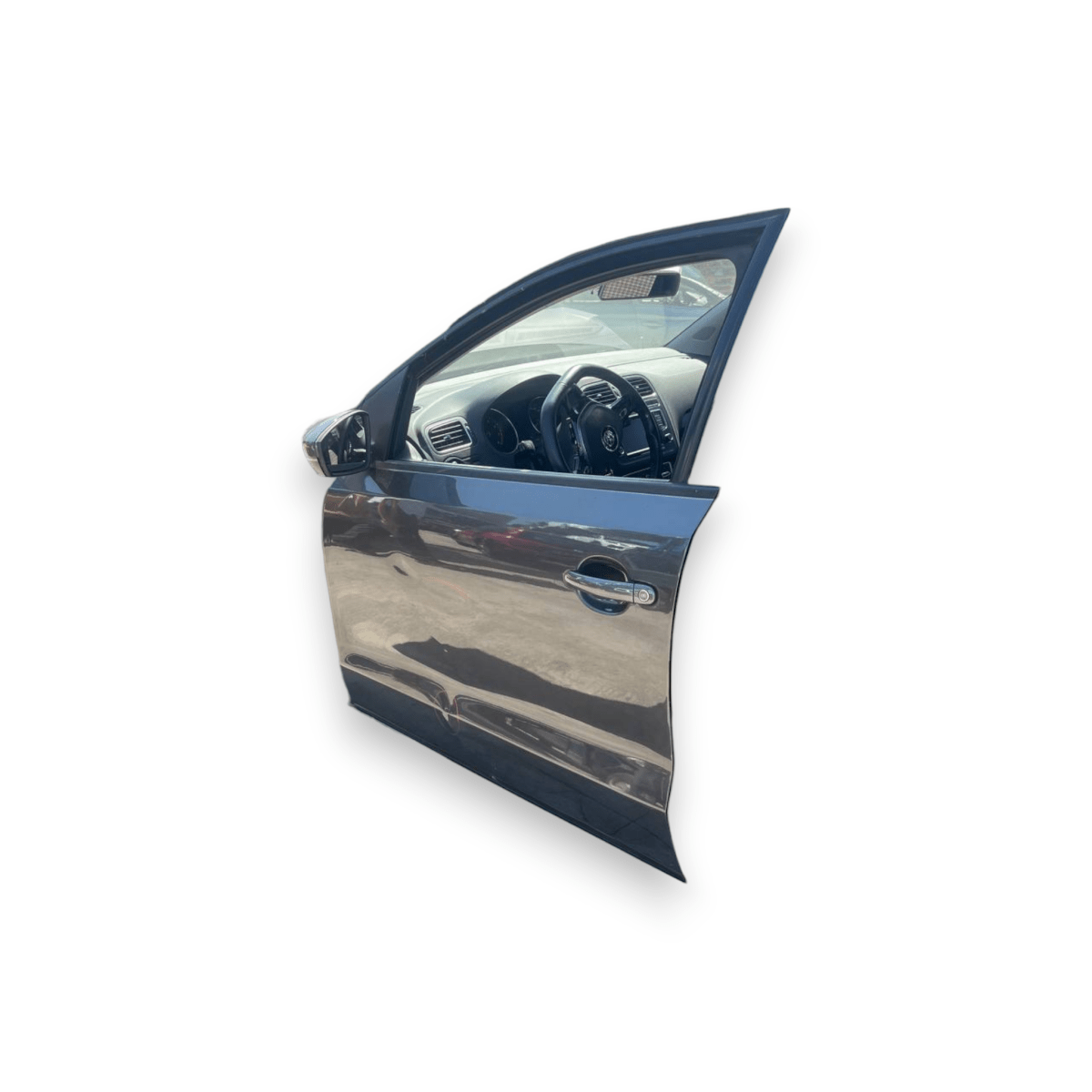 Porta / Portieira / Sportello anteriore sinistra (sx) Grigia Volkswagen Polo V 6R (2009 al 2017) - F&P CRASH SRLS - Ricambi Usati