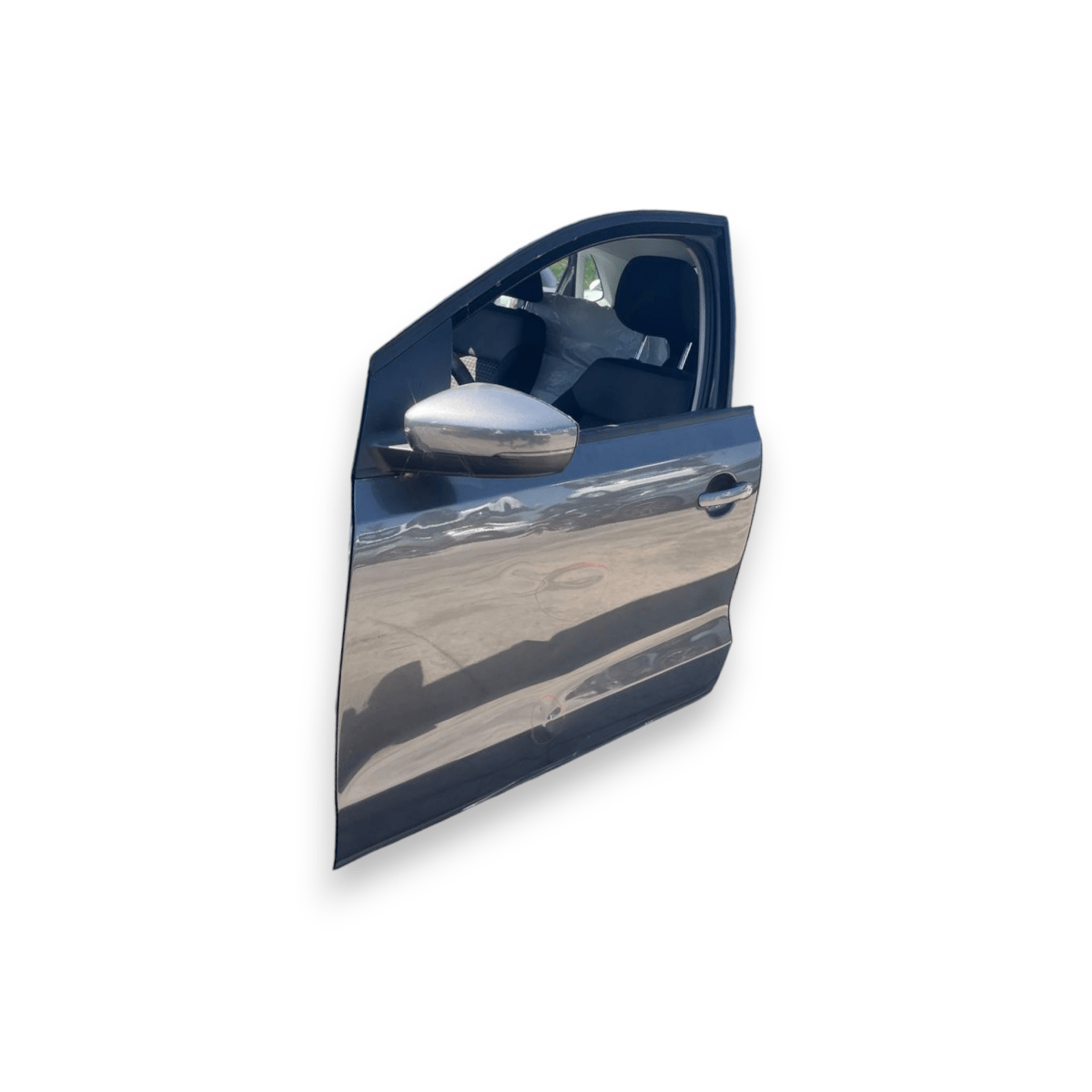 Porta / Portieira / Sportello anteriore sinistra (sx) Grigia Volkswagen Polo V 6R (2009 al 2017) - F&P CRASH SRLS - Ricambi Usati