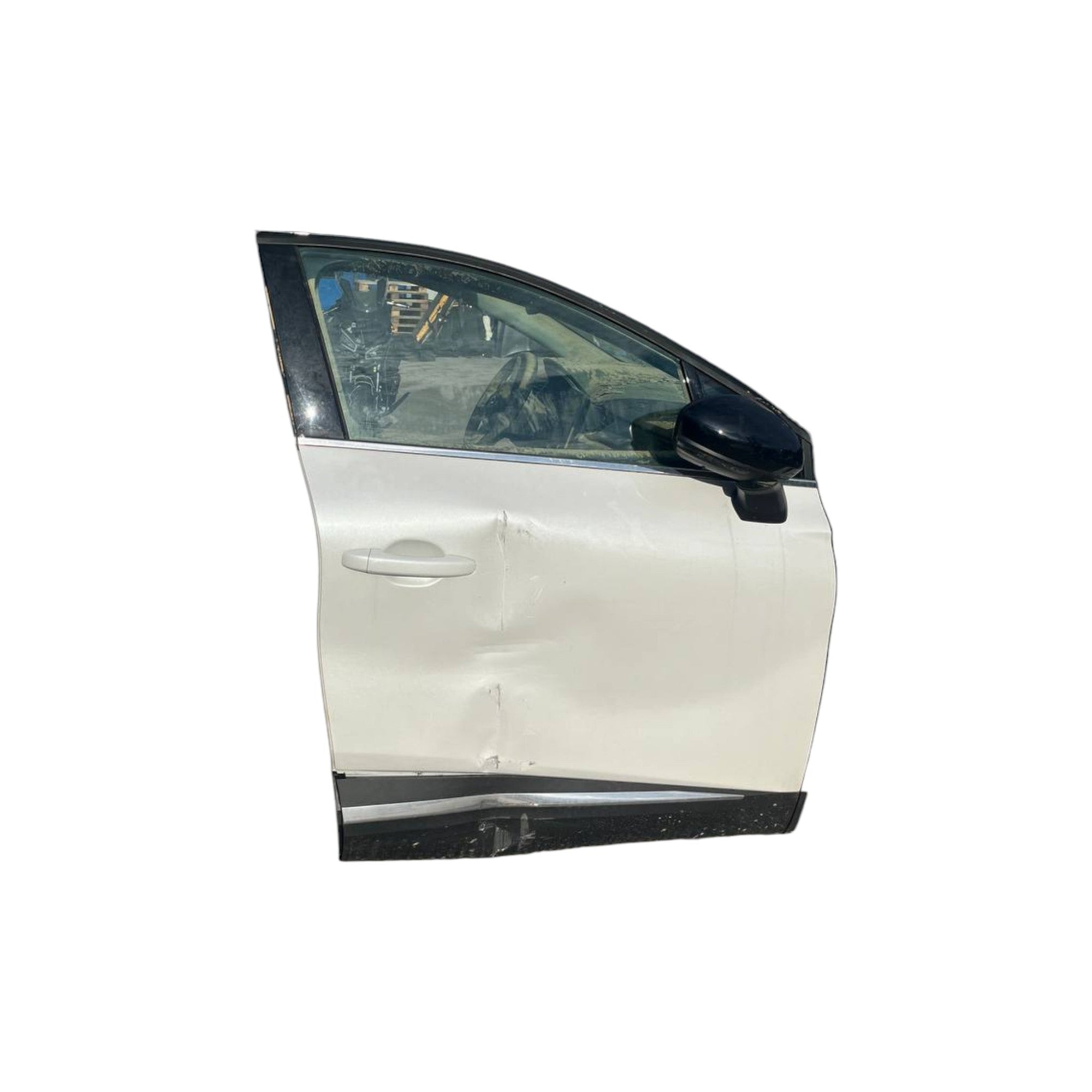 Porta / Portiera anteriore destra (dx) Renault Captur (2019>) Bianca - F&P CRASH SRLS - Ricambi Usati