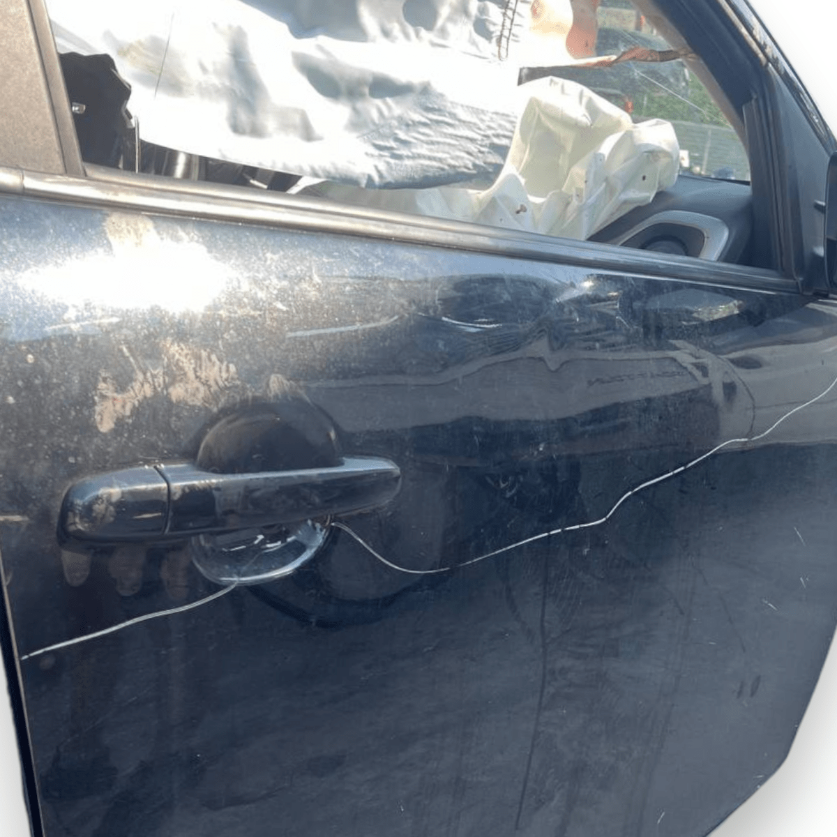 Porta / Portiera / Sportello anteriore destra (dx) Nera Toyota Aygo II AB40 (2014 al 2021) - F&P CRASH SRLS - Ricambi Usati