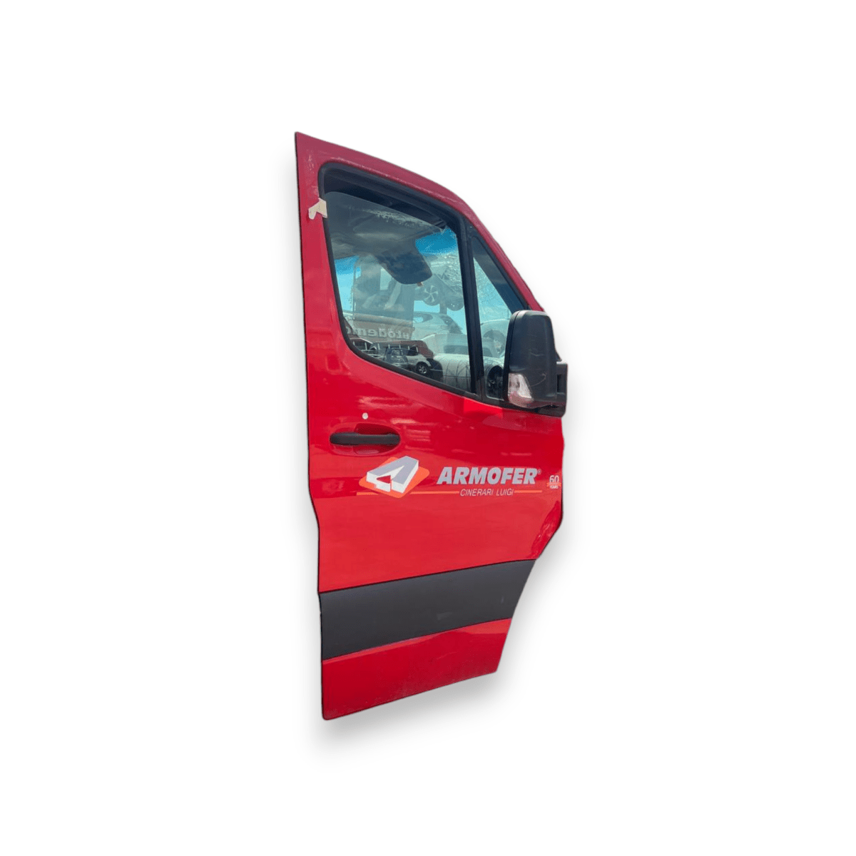 Porta / Portiera / Sportello anteriore destra (dx) Rossa Mercedes - Benz Sprinter Autotelaio (2018 - ) - F&P CRASH SRLS - Ricambi Usati