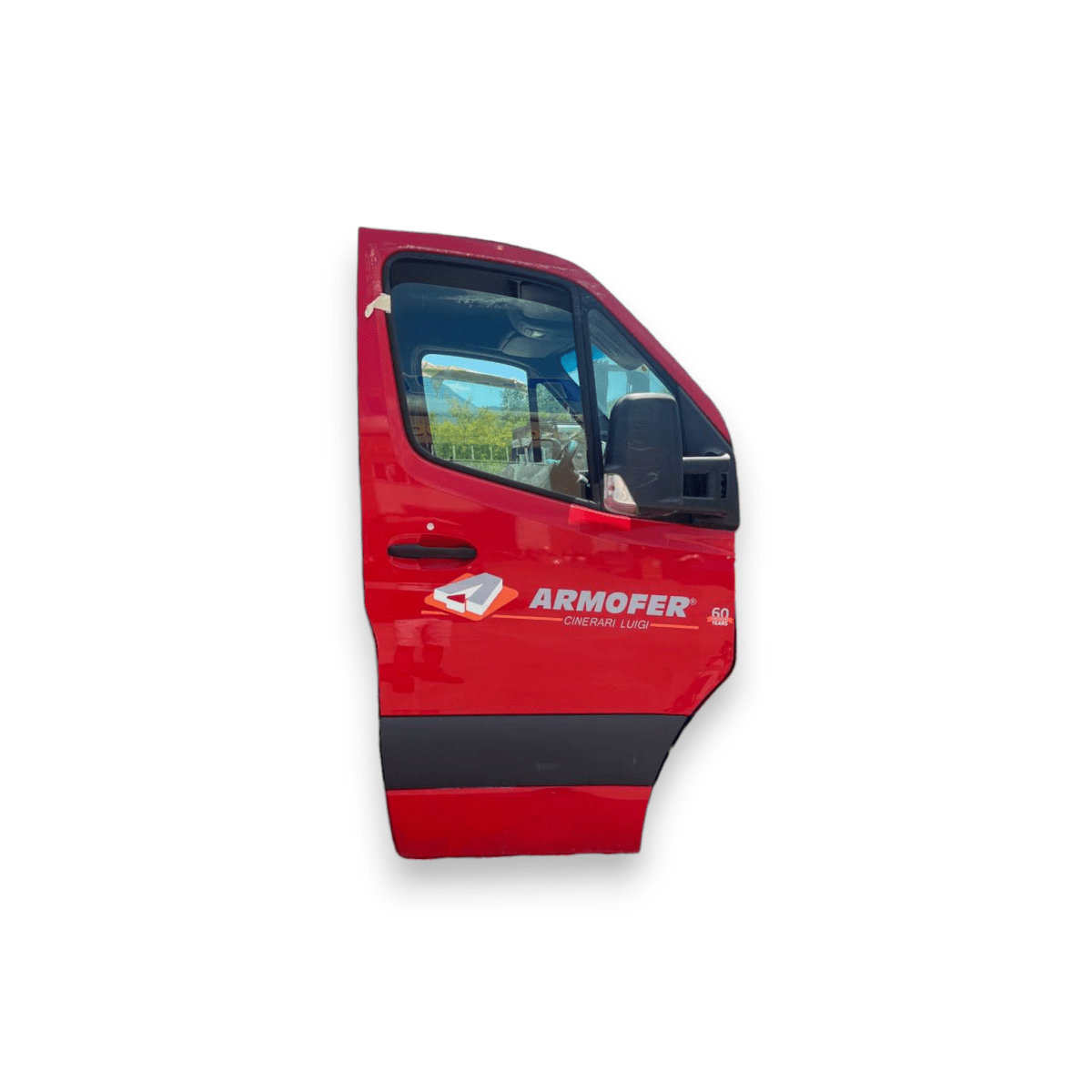 Porta / Portiera / Sportello anteriore destra (dx) Rossa Mercedes - Benz Sprinter Autotelaio (2018 - ) - F&P CRASH SRLS - Ricambi Usati