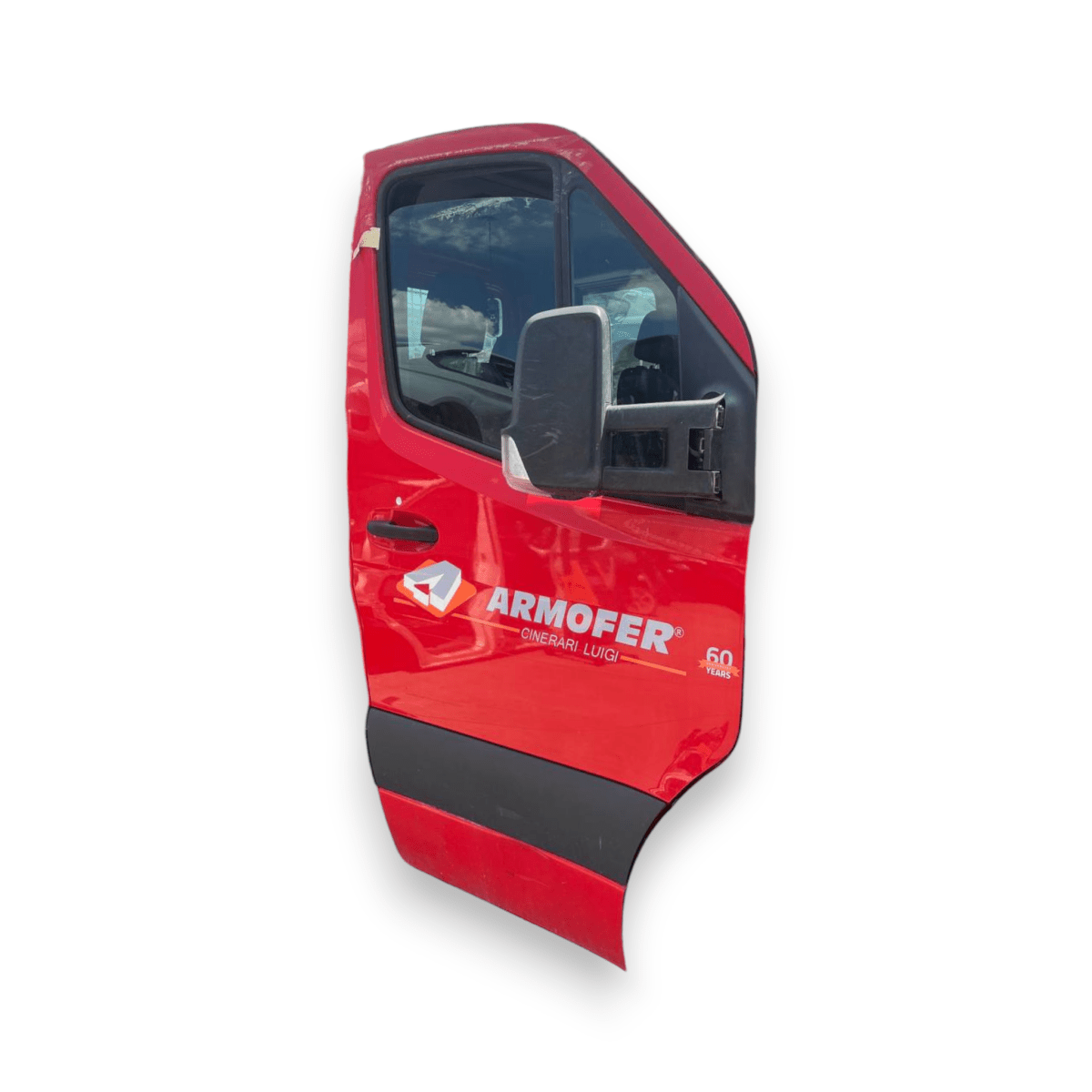 Porta / Portiera / Sportello anteriore destra (dx) Rossa Mercedes - Benz Sprinter Autotelaio (2018 - ) - F&P CRASH SRLS - Ricambi Usati