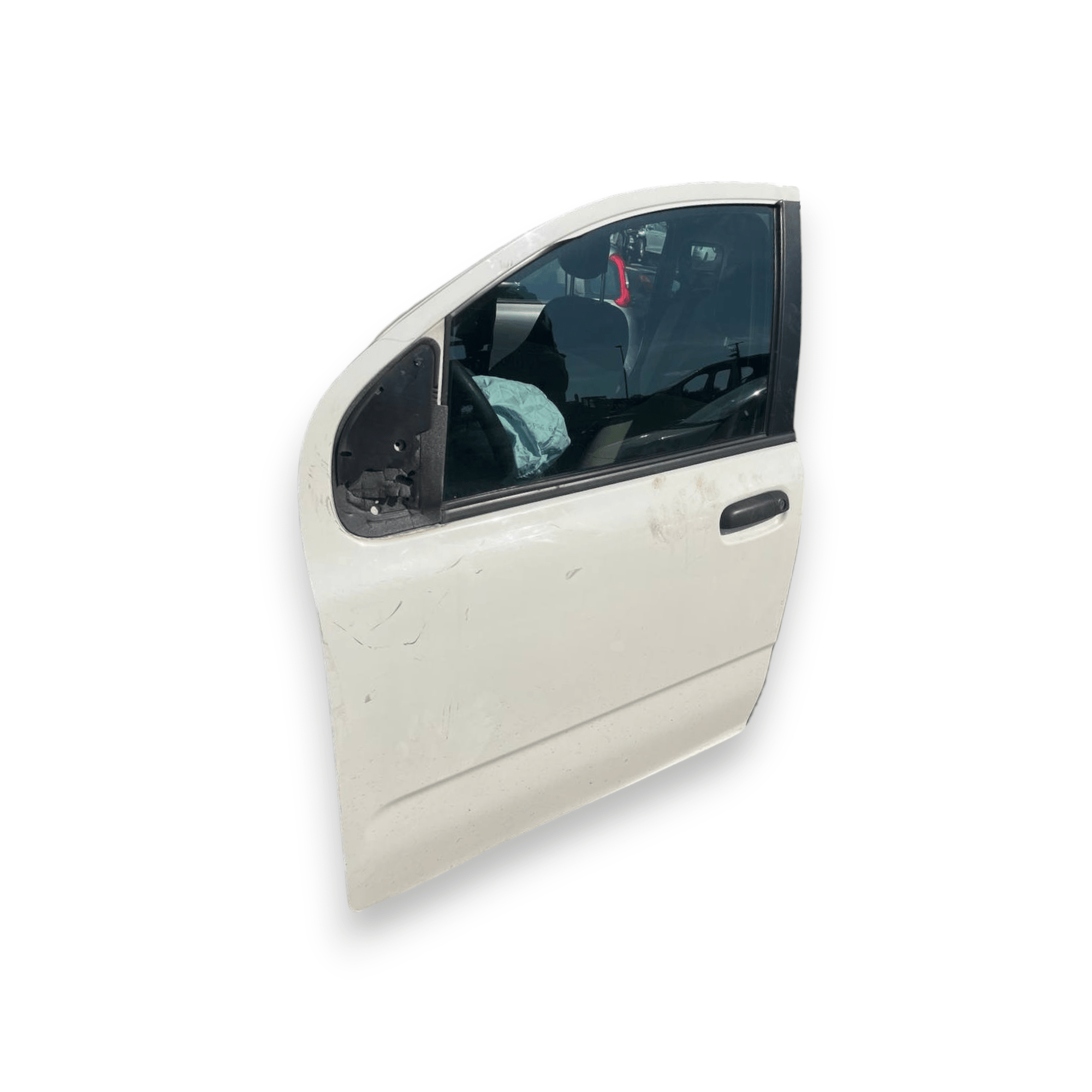 Porta / Portiera / Sportello anteriore sinistra (sx) Bianca Fiat Panda 312 (2012 - ) - F&P CRASH SRLS - Ricambi Usati