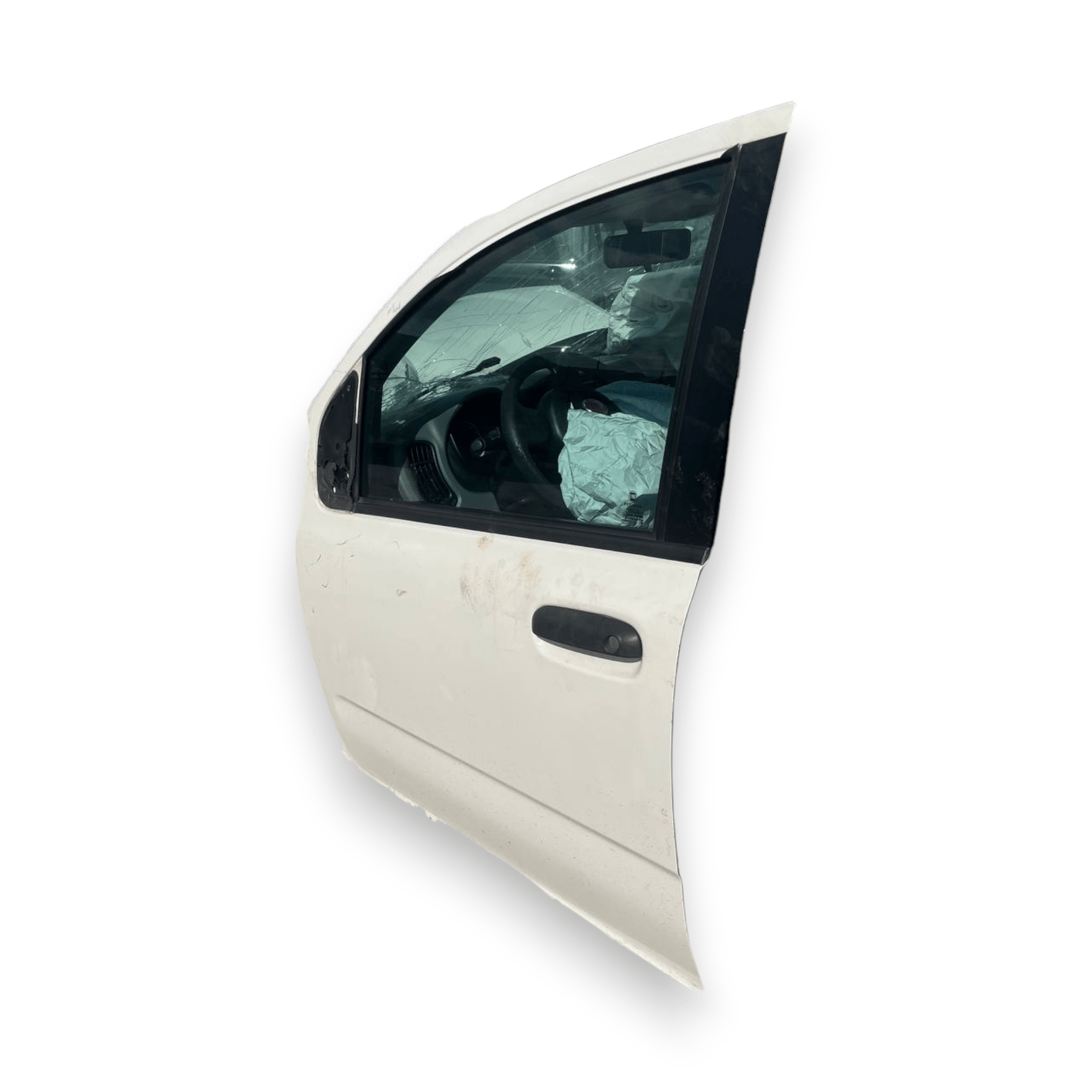 Porta / Portiera / Sportello anteriore sinistra (sx) Bianca Fiat Panda 312 (2012 - ) - F&P CRASH SRLS - Ricambi Usati